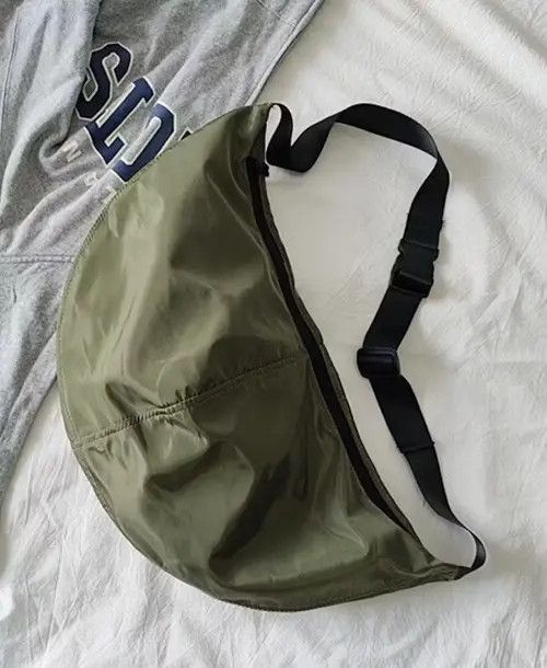 Japanese Brand Fashion hip hop side shoulder bag messenger bag belt bag Size ONE SIZE - 3 Thumbnail
