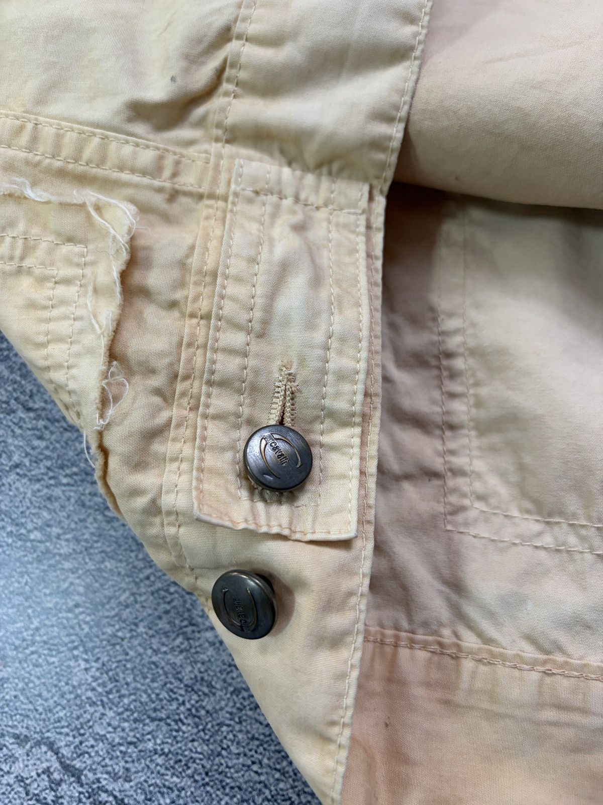 Just Cavalli Just Cavalli Vintage Patchwork Distressed Jacket Y2K XL Size US XL / EU 56 / 4 - 19 Thumbnail