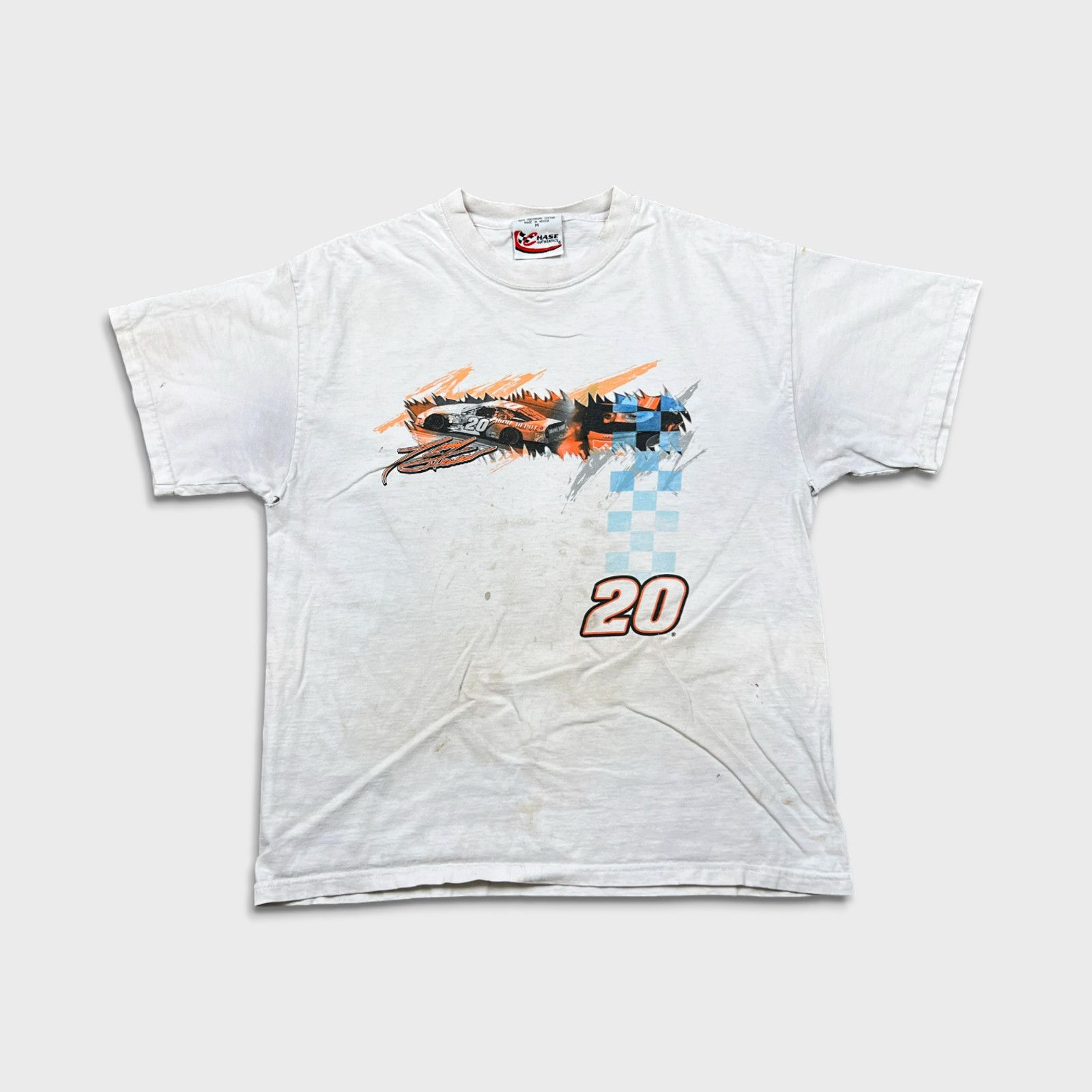 Chase Authentics × NASCAR × Vintage 2003 Chase Authenics T Shirt Medium Joe Gibbs Thrash NASCAR Size US M / EU 48-50 / 2 - 7 Thumbnail