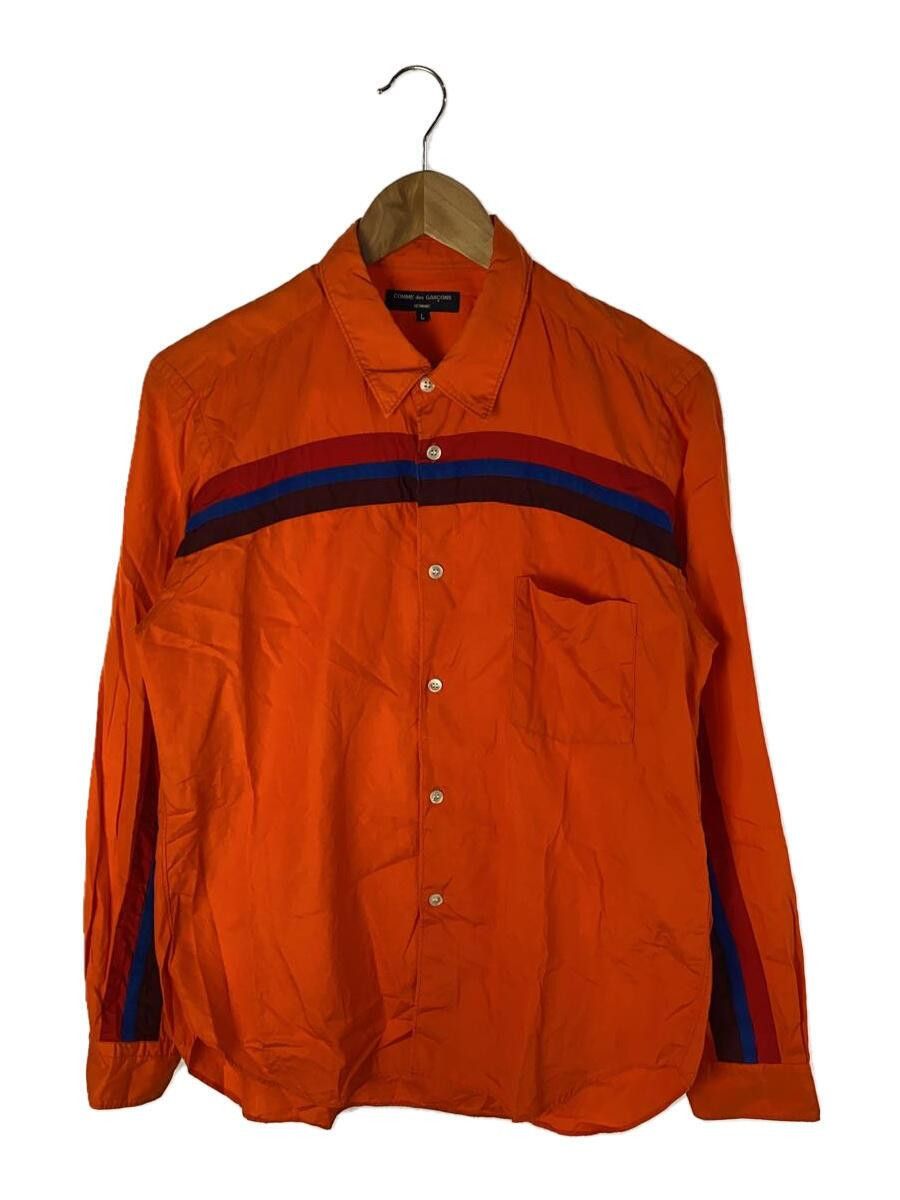 Comme des Garcons Homme 2005 Striped Buttonup Size US L / EU 52-54 / 3 - 1 Thumbnail
