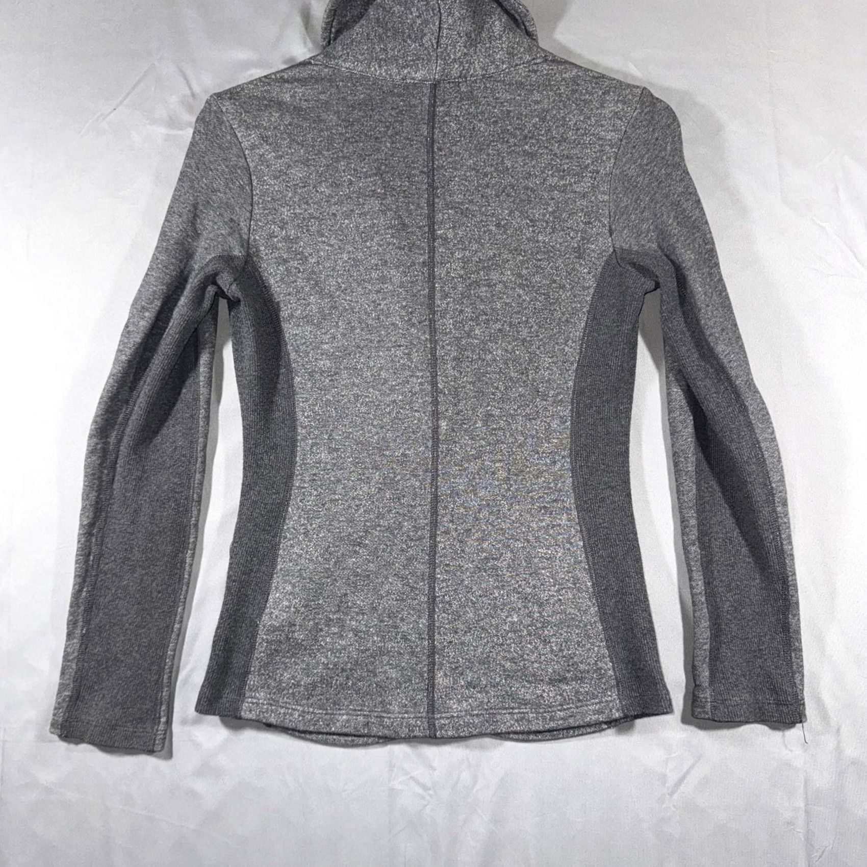 James Perse James Perse Cardigan Sweater Womens 1 Gray Knit Shawl Collar Button Pockets Size XS / US 0-2 / IT 36-38 - 2 Thumbnail