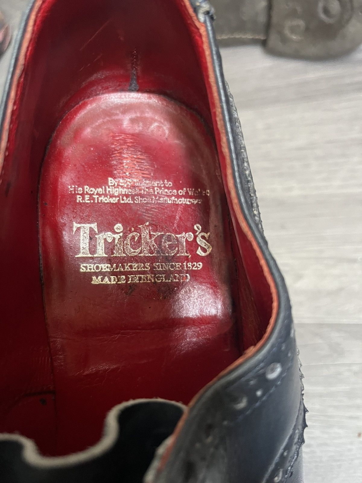 Tricker's Trickers bourton country brogue leather shoes uk 8.5 Size US 9.5 / EU 42-43 - 11 Thumbnail