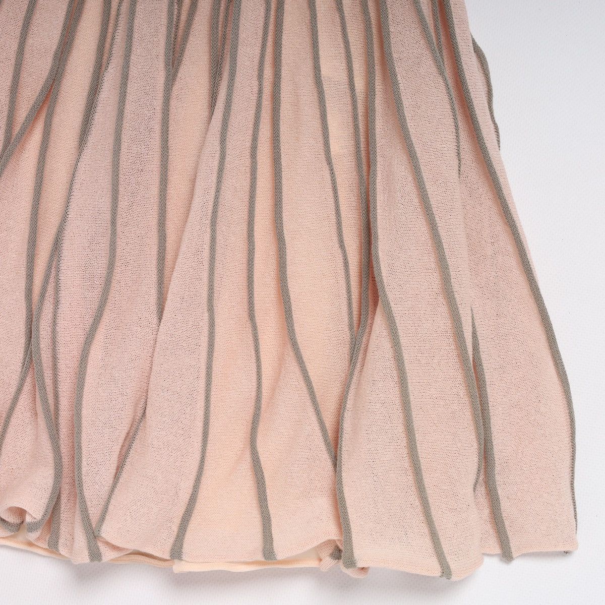 Emporio Armani Emporio Armani Pink Grey Pleated Dress Cotton Viscose Nylon Size M / US 6-8 / IT 42-44 - 3 Thumbnail
