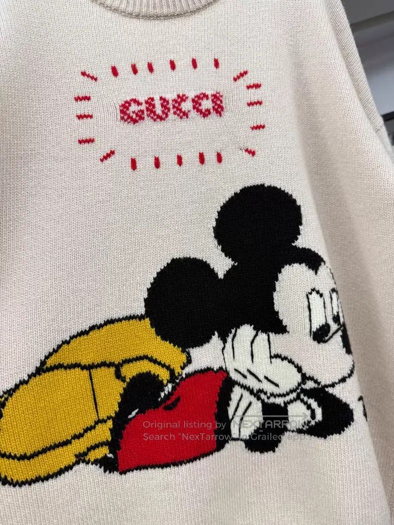 Gucci Gucci Co-branded Mickey woollen sweater Size US L / EU 52-54 / 3 - 2 Thumbnail