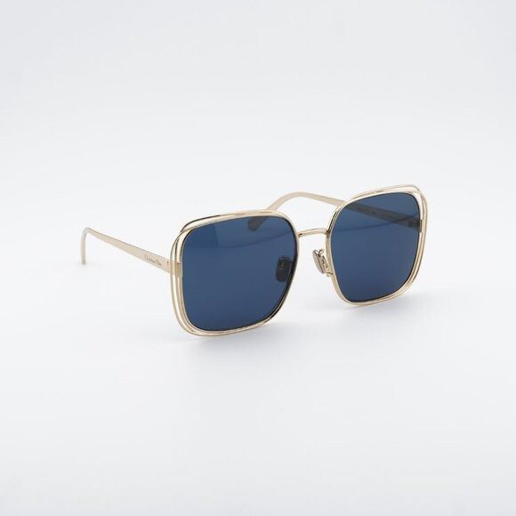 Dior Dior FILDIOR S1U B0B0 Sunglasses Gold Square Frame, Blue Size ONE SIZE - 5 Thumbnail