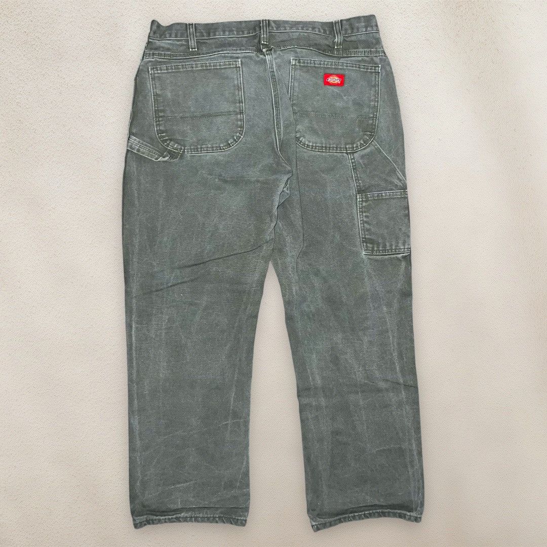 Dickies × Vintage Vintage Dickies Carpenter Pants Green Size US 36 / EU 52 - 2 Thumbnail