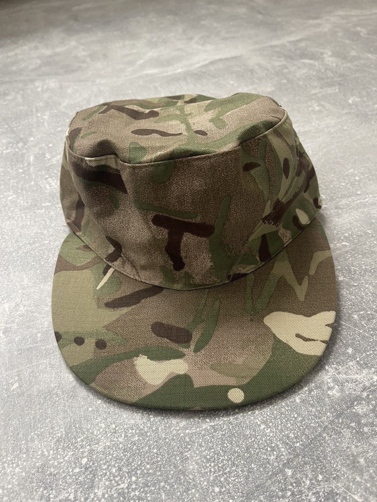 Japanese Brand Military cap Vintage Camo Y2k olive Size ONE SIZE - 6 Thumbnail