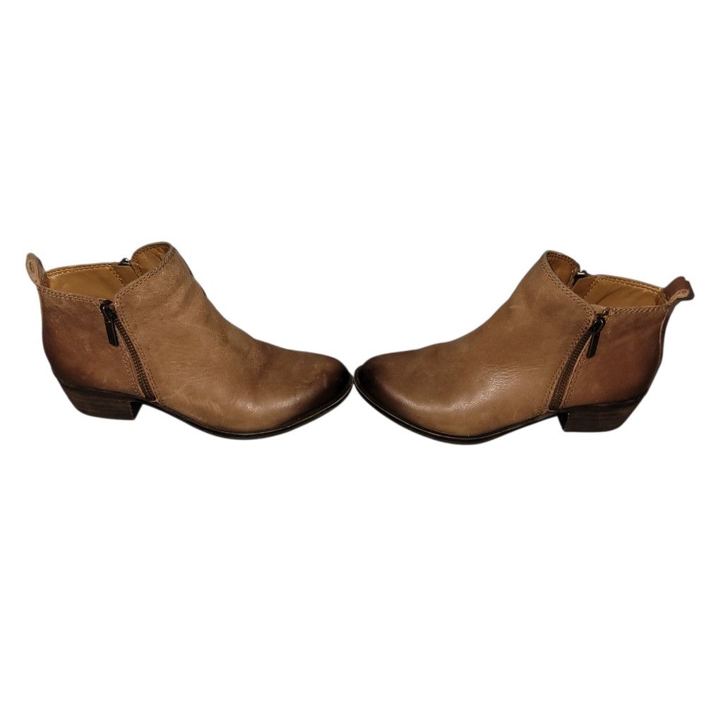 Lucky Brand Lucky Brand Boots Womens 5M Basel Ankle Booties Heels Brown Size US 5 / IT 35 - 1 Thumbnail