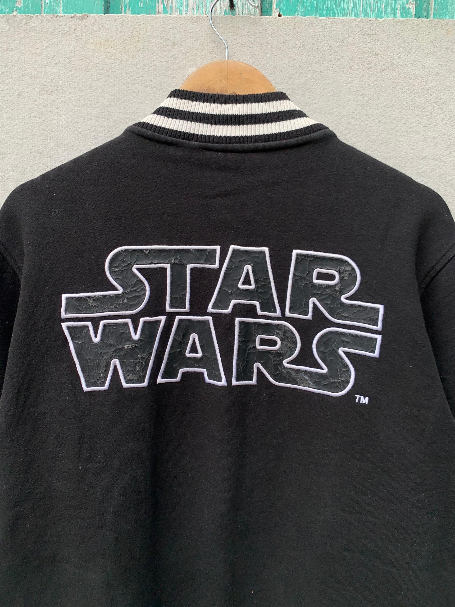 Star Wars Vintage Star Wars Darth Vader X Feltics Varsity Jacket Size US L / EU 52-54 / 3 - 12 Thumbnail