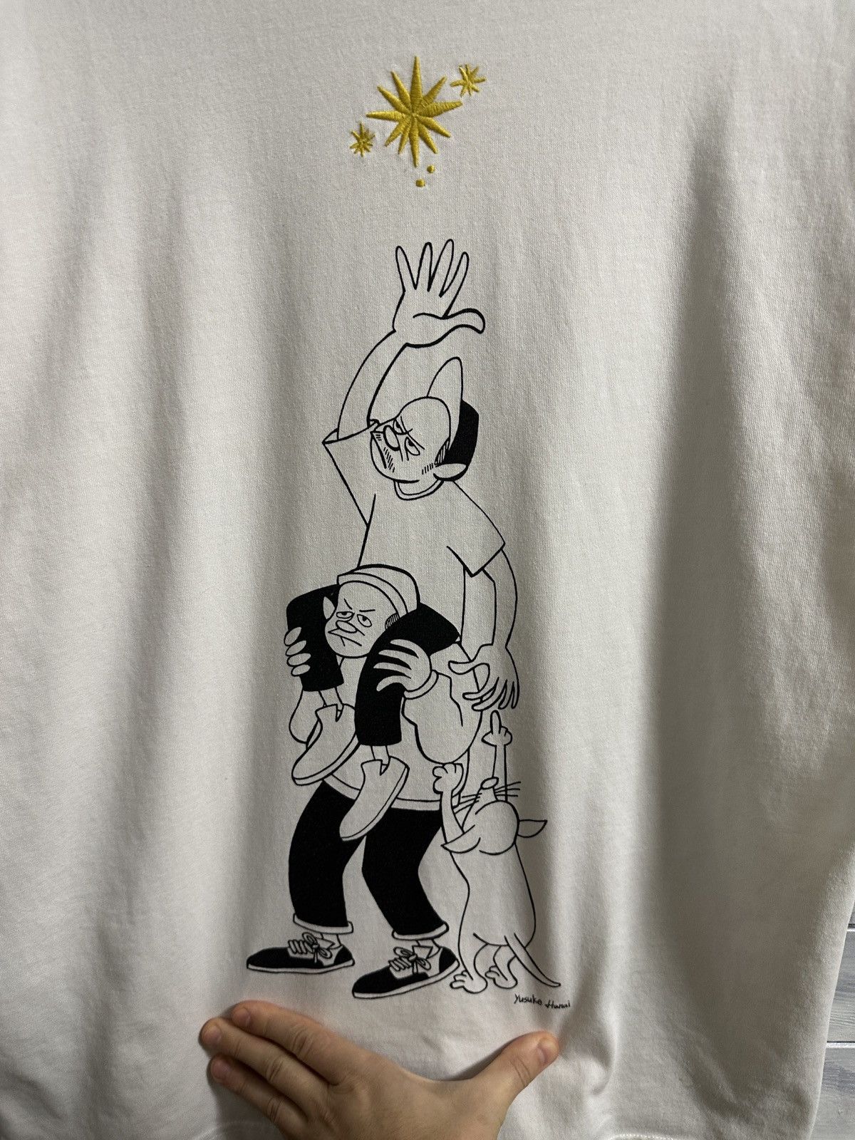 Uniqlo Rare T-Shirt Yusuke Harai x Uniqlo Japan Style Size XL. Size US XL / EU 56 / 4 - 3 Thumbnail