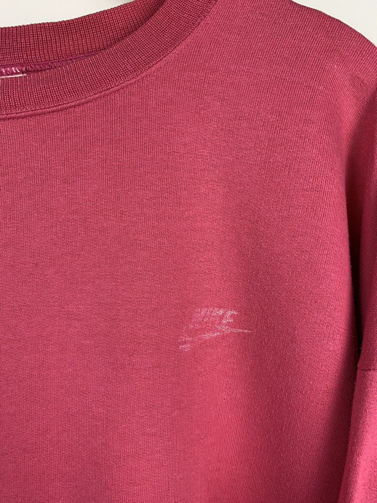 Nike 💅 Iconic Vintage Nike Baby Pink Sweatshirt Swoosh Logo 90’s Size US XL / EU 56 / 4 - 5 Thumbnail