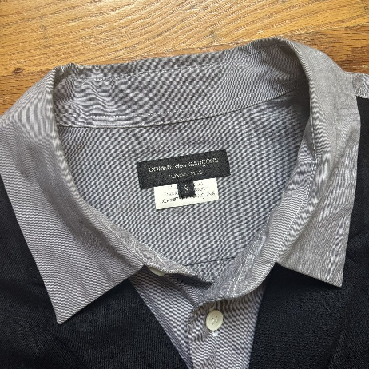 Comme des Garcons Homme Plus SS2009 Waistcoat Reconstructed Button-Up Shirt Size US S / EU 44-46 / 1 - 5 Thumbnail