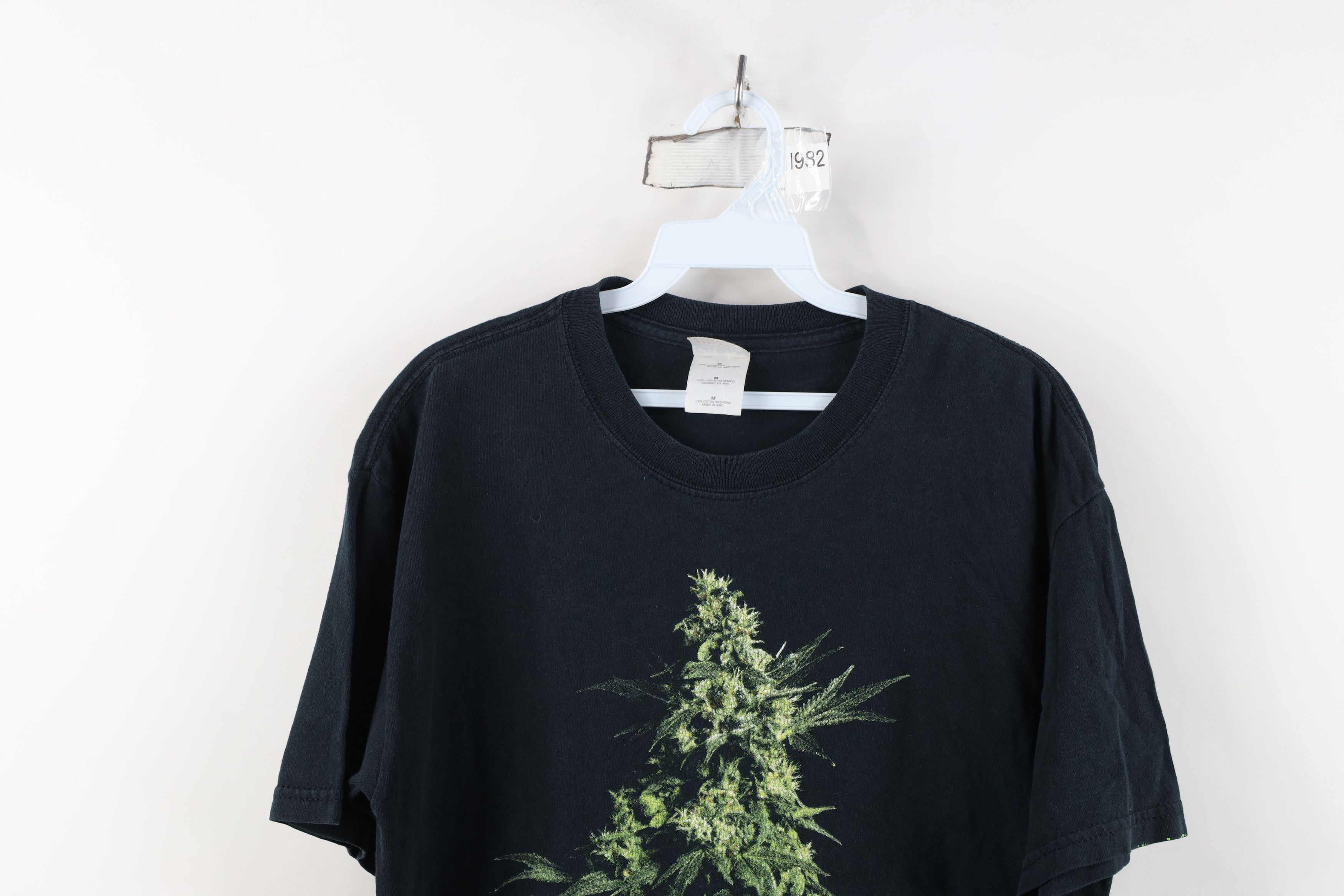 Vintage Vintage Streetwear Afghan Weed Marijuana Cannabis T-Shirt Size US M / EU 48-50 / 2 - 2 Thumbnail