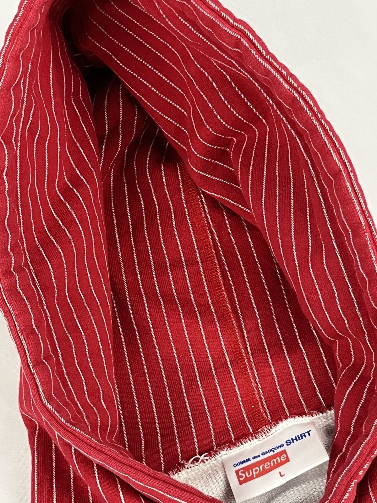 Comme des Garcons SHIRT × Supreme Supreme Comme des Garçons Harold Hunter Hoodie Size US L / EU 52-54 / 3 - 5 Thumbnail