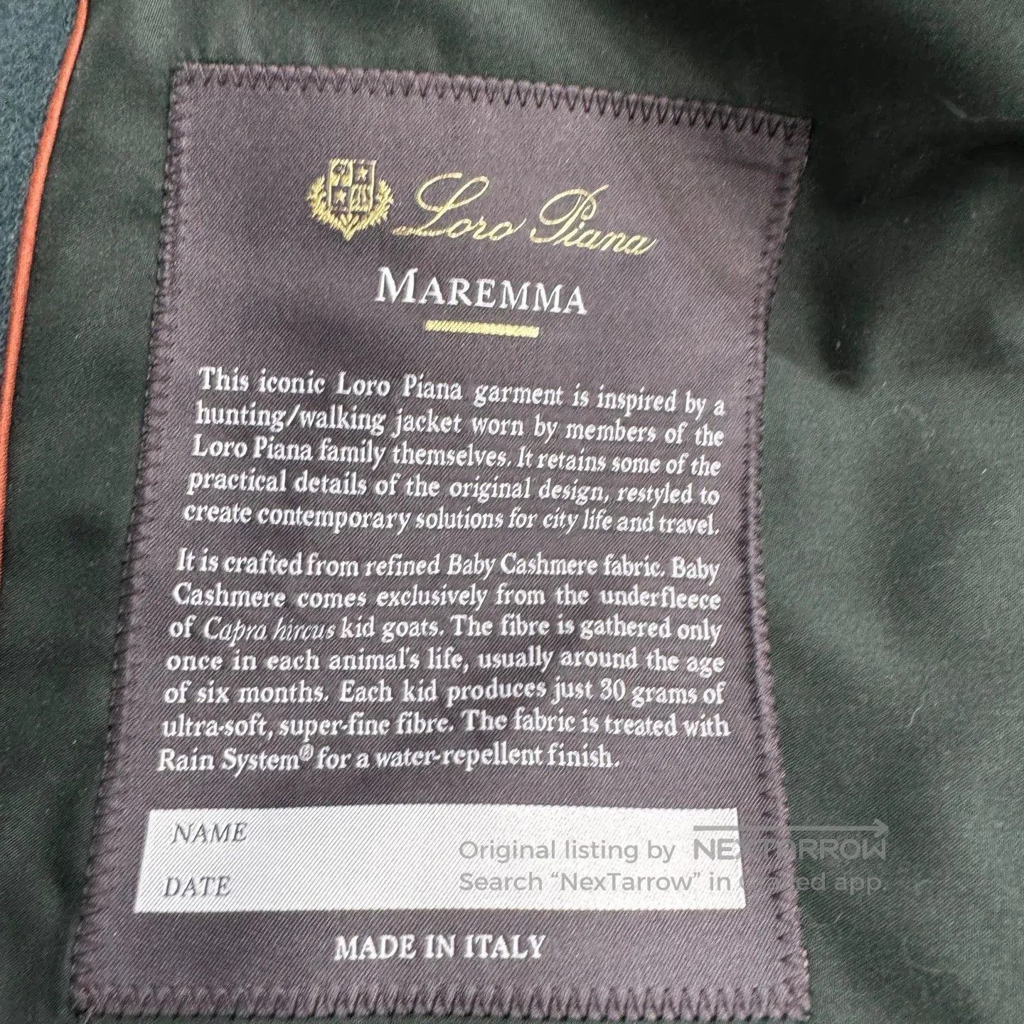 Loro Piana Multi Color Heavy Winter Coat - Size XL. Size US XL / EU 56 / 4 - 3 Thumbnail