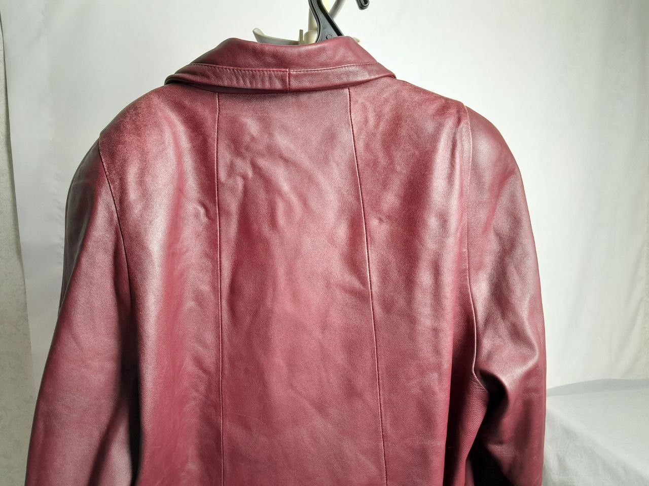 Other Vintage Leather Belted Trench Coat with Fringe - 2XL Size XXL / US 16-18 / IT 52-54 - 5 Thumbnail
