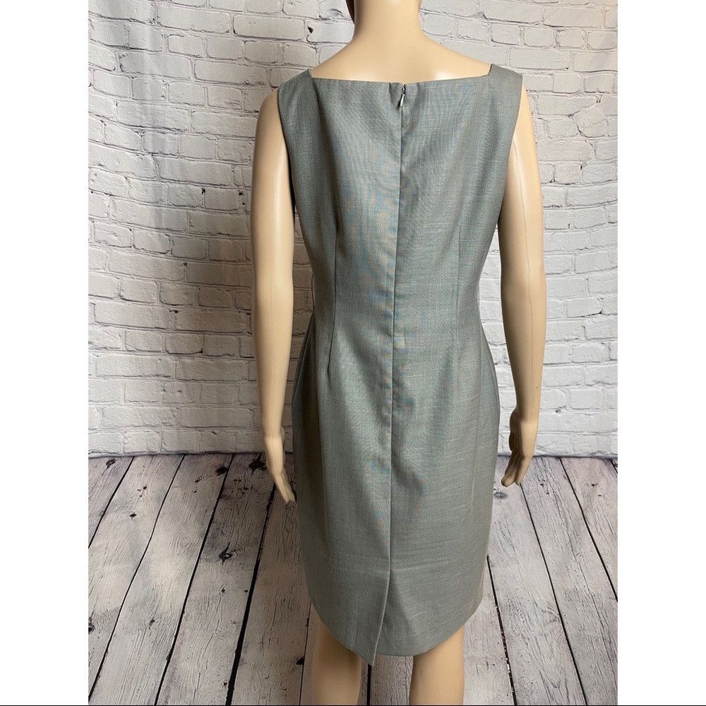 Anne Klein Anne Klein Grey Sheath Dress Size 8 Petite Size M / US 6-8 / IT 42-44 - 8 Thumbnail