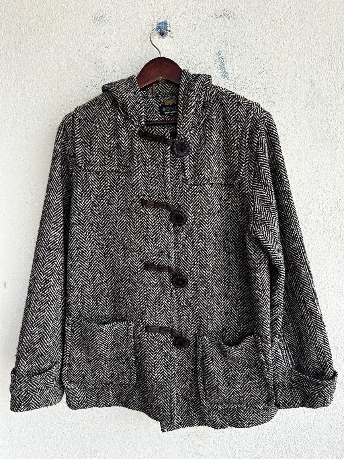 Sonia Rykiel Sonia Rykiel Wool Duffle Jacket Size US M / EU 48-50 / 2 - 1 Thumbnail
