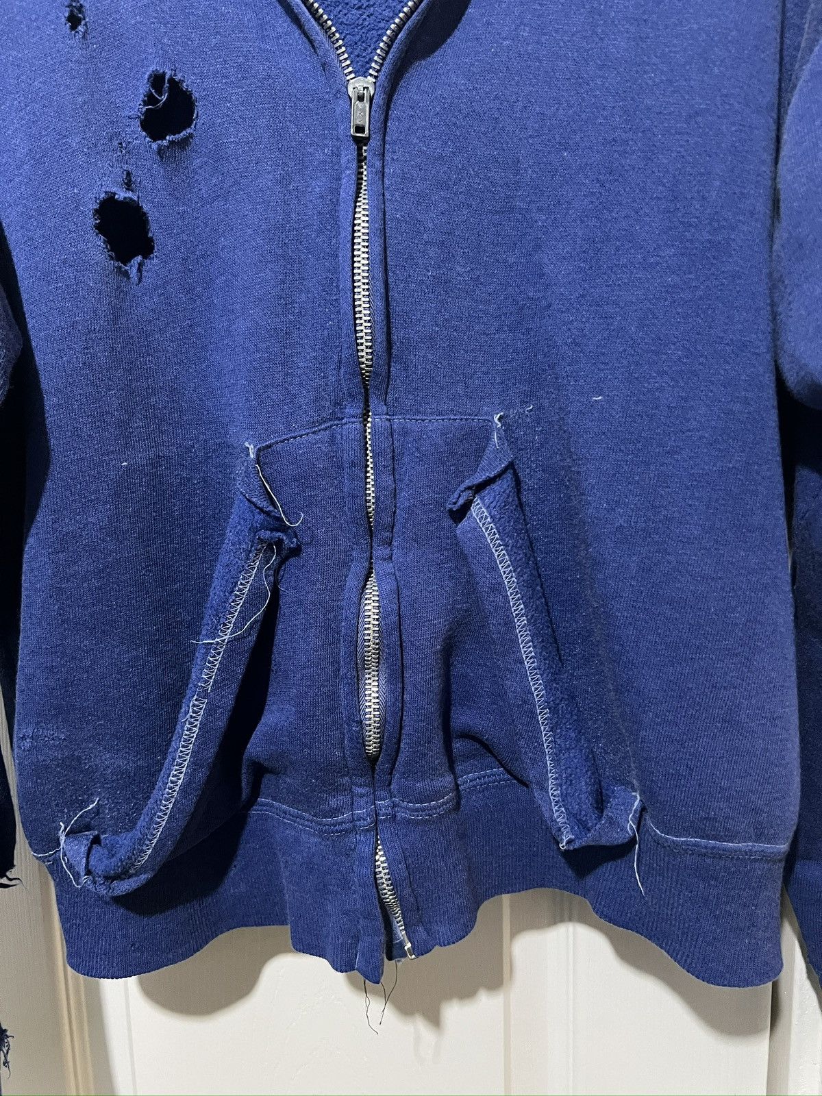 Vintage Vintage 70s/80s thrashed Zip-Up Size US M / EU 48-50 / 2 - 4 Thumbnail
