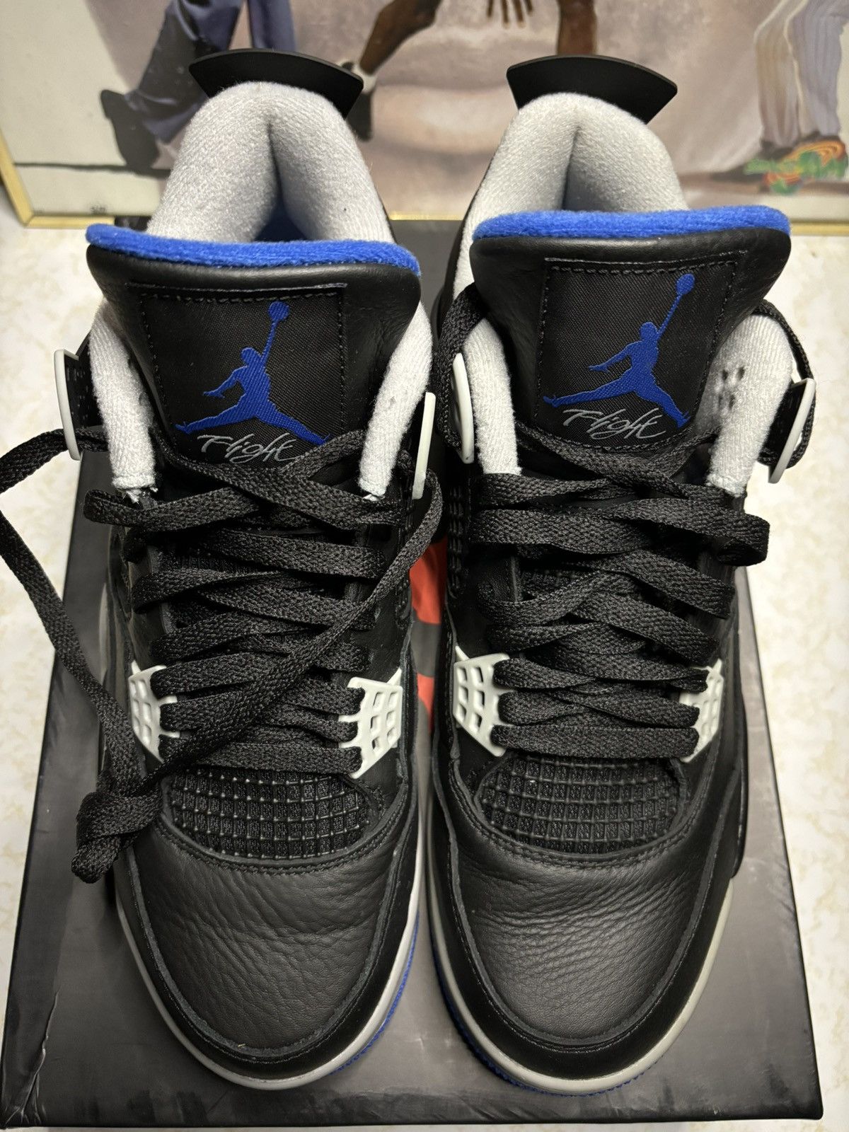 Jordan Brand Air Jordan 4 Retro Motorsports Alternate 2017 Size US 9.5 / EU 42-43 - 2 Thumbnail