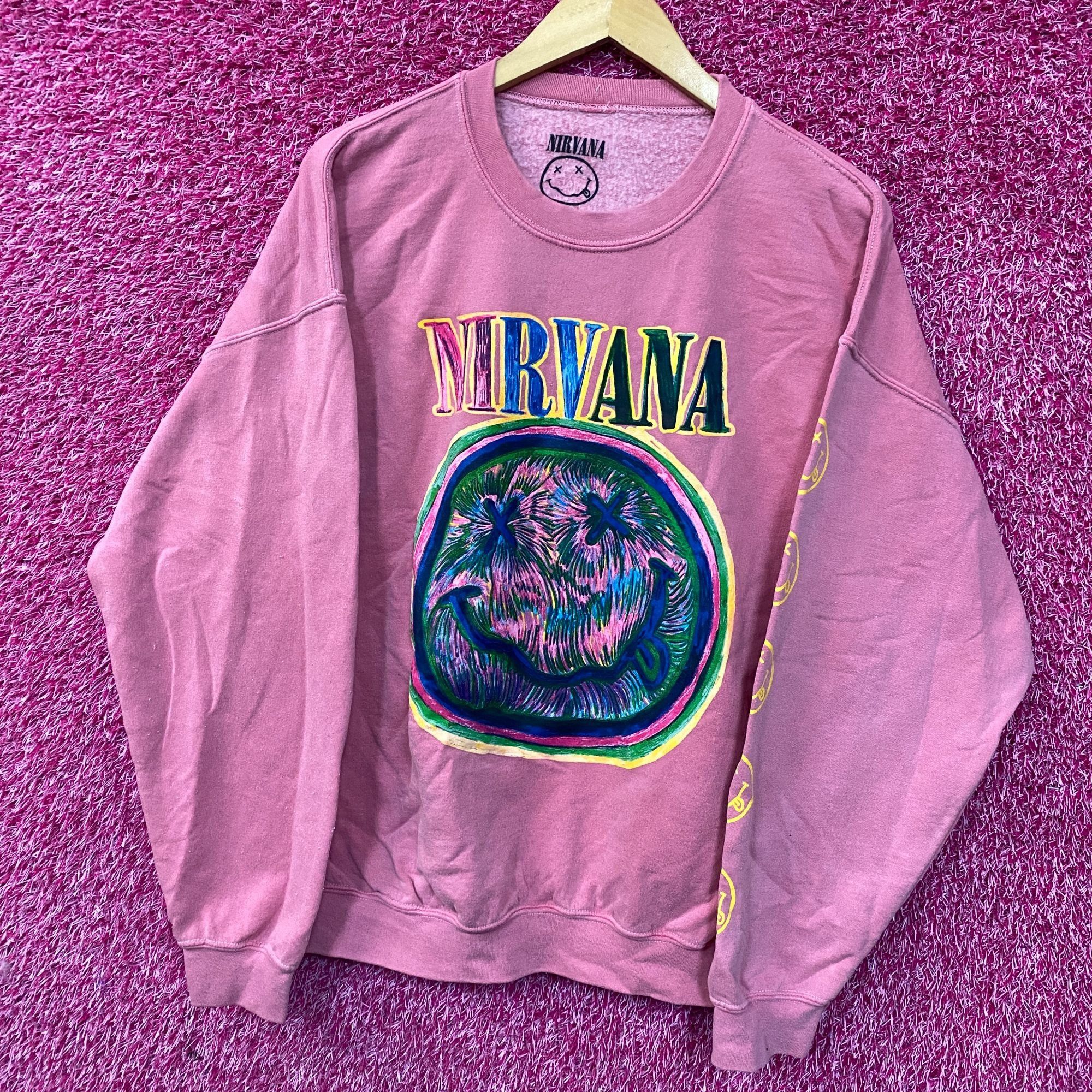 Nirvana Nirvana Nevermind Grunge Crewneck size XL Size US XL / EU 56 / 4 - 3 Thumbnail