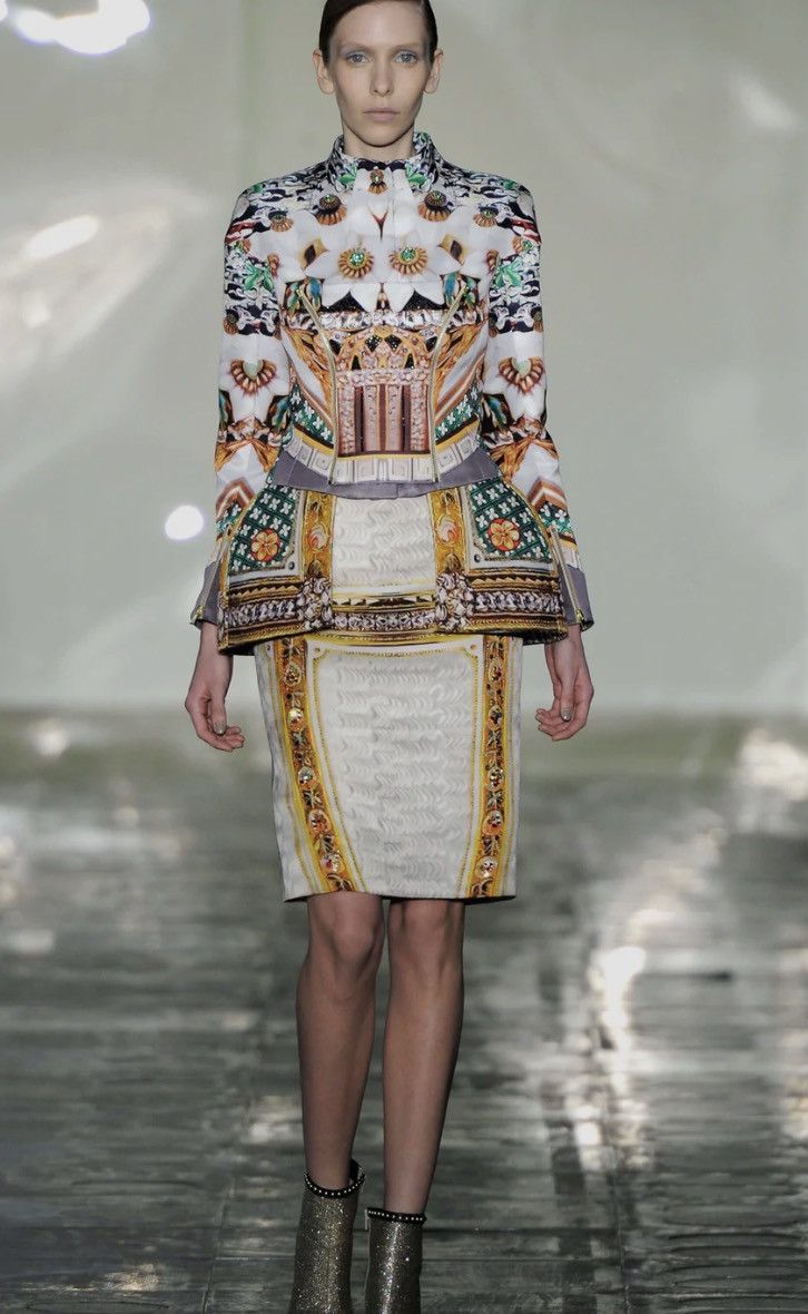 Mary Katrantzou Mary Katrantzou Fall 2011 Printed Jacket — US 4 / UK 8 Size S / US 4 / IT 40 - 12 Thumbnail