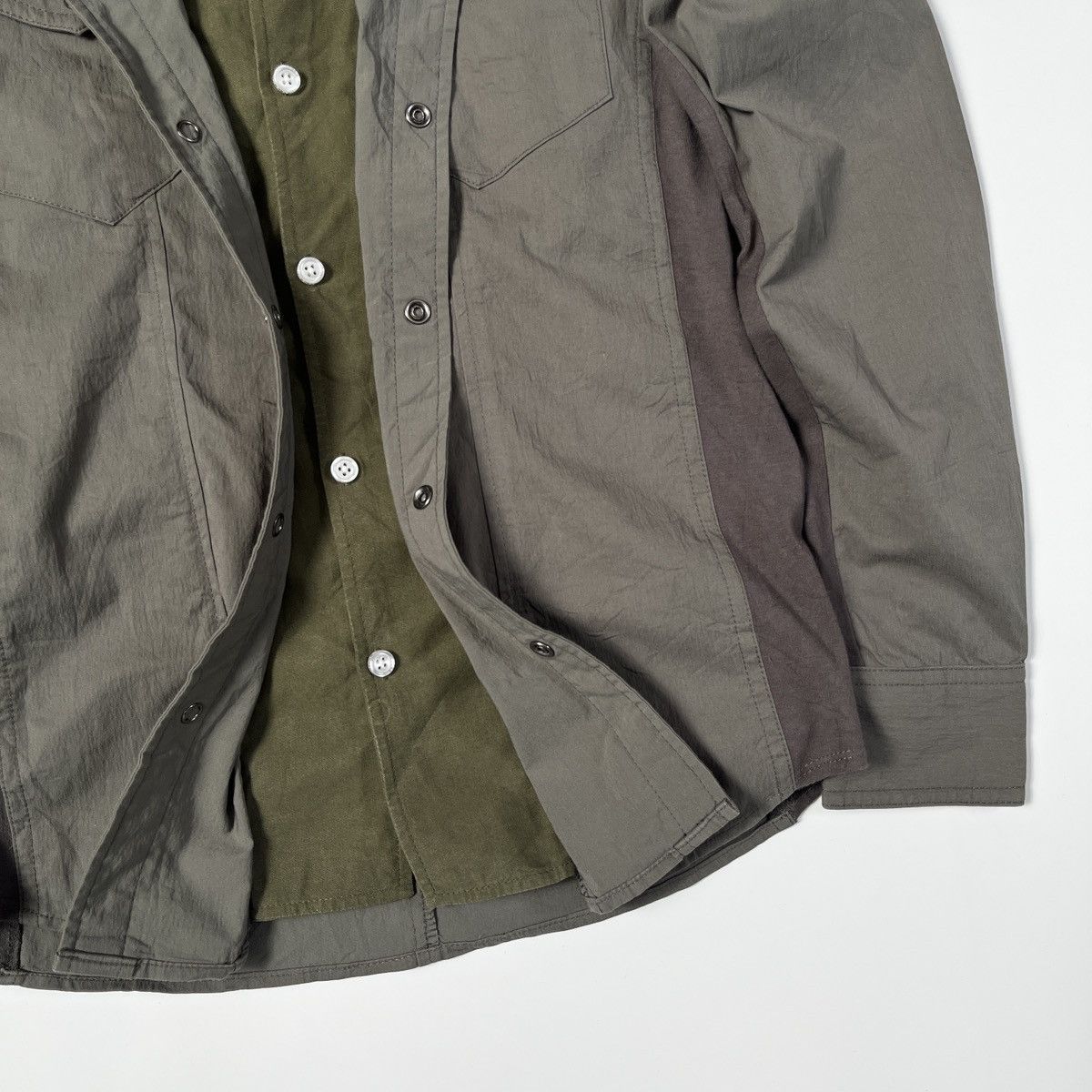 BUFFALO BOBS Buffalo Bobs layered military shirt Size US XS / EU 42 / 0 - 4 Thumbnail