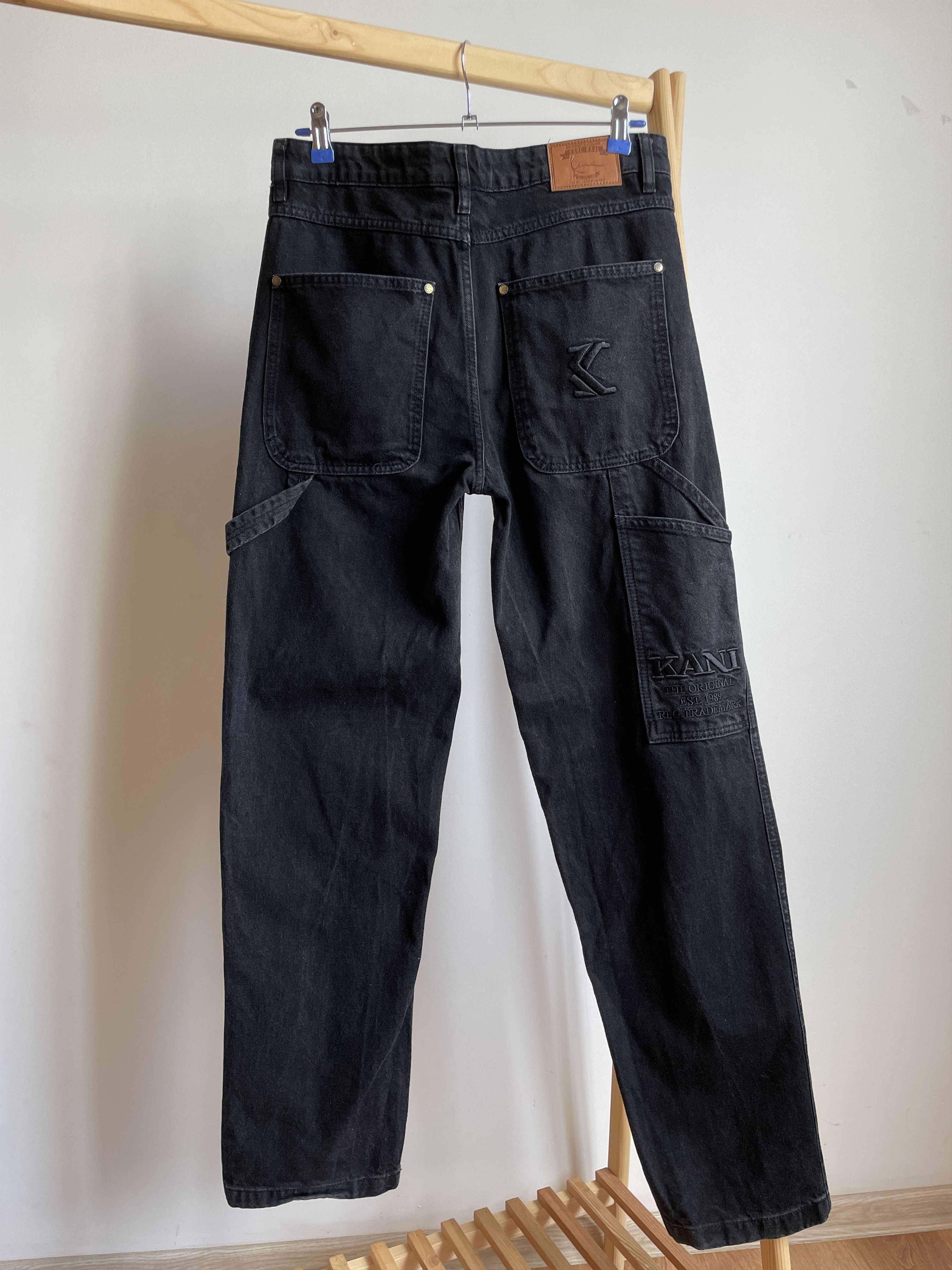 Karl Kani Karl Kani Carpenter Black Denim Size 30 Size US 30 / EU 46 - 2 Thumbnail