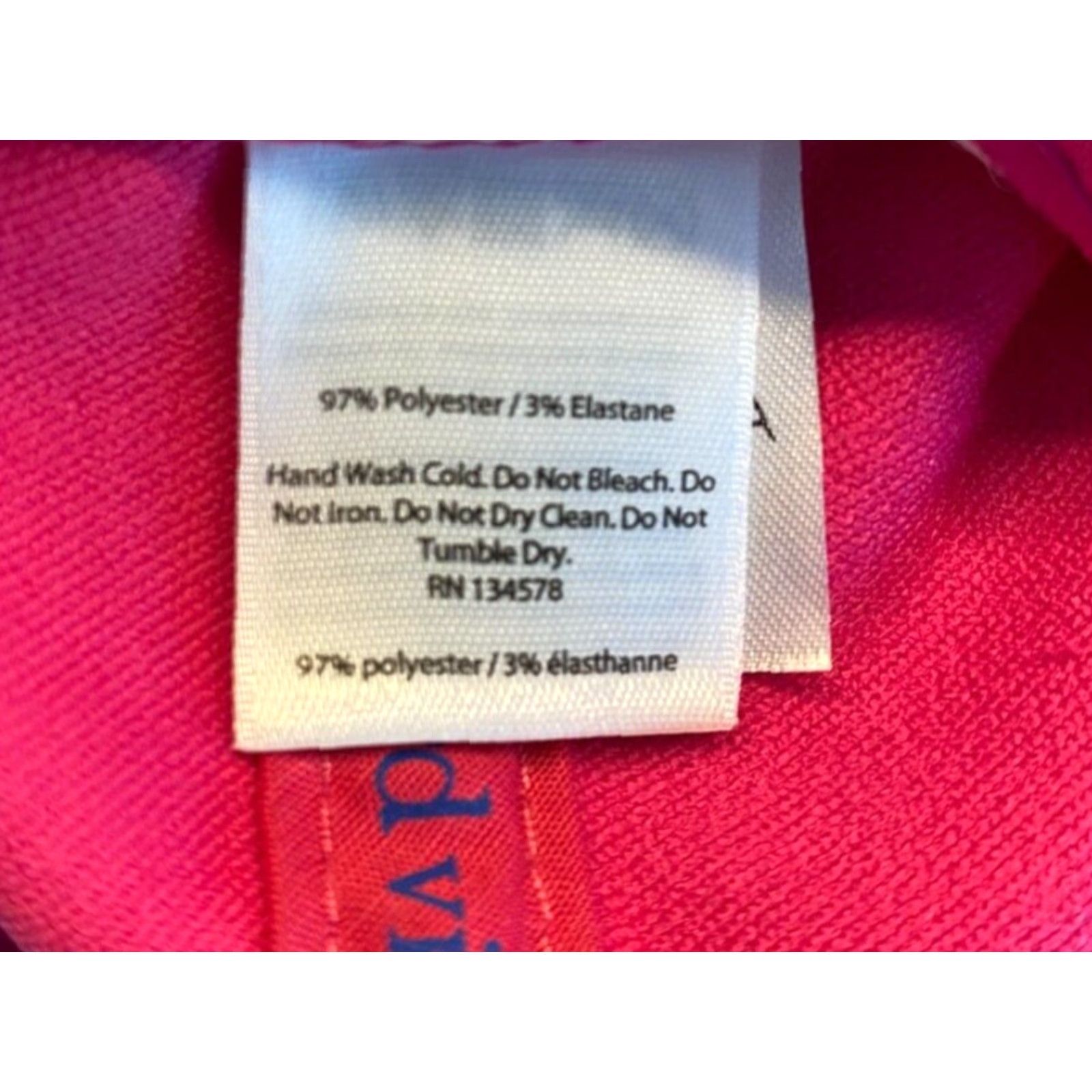 Vineyard Vines VINEYARD VINES Hat Mens One Size Pink Strapback Adjustable Whale Golf Tennis Baseball Cap Size ONE SIZE - 7 Thumbnail