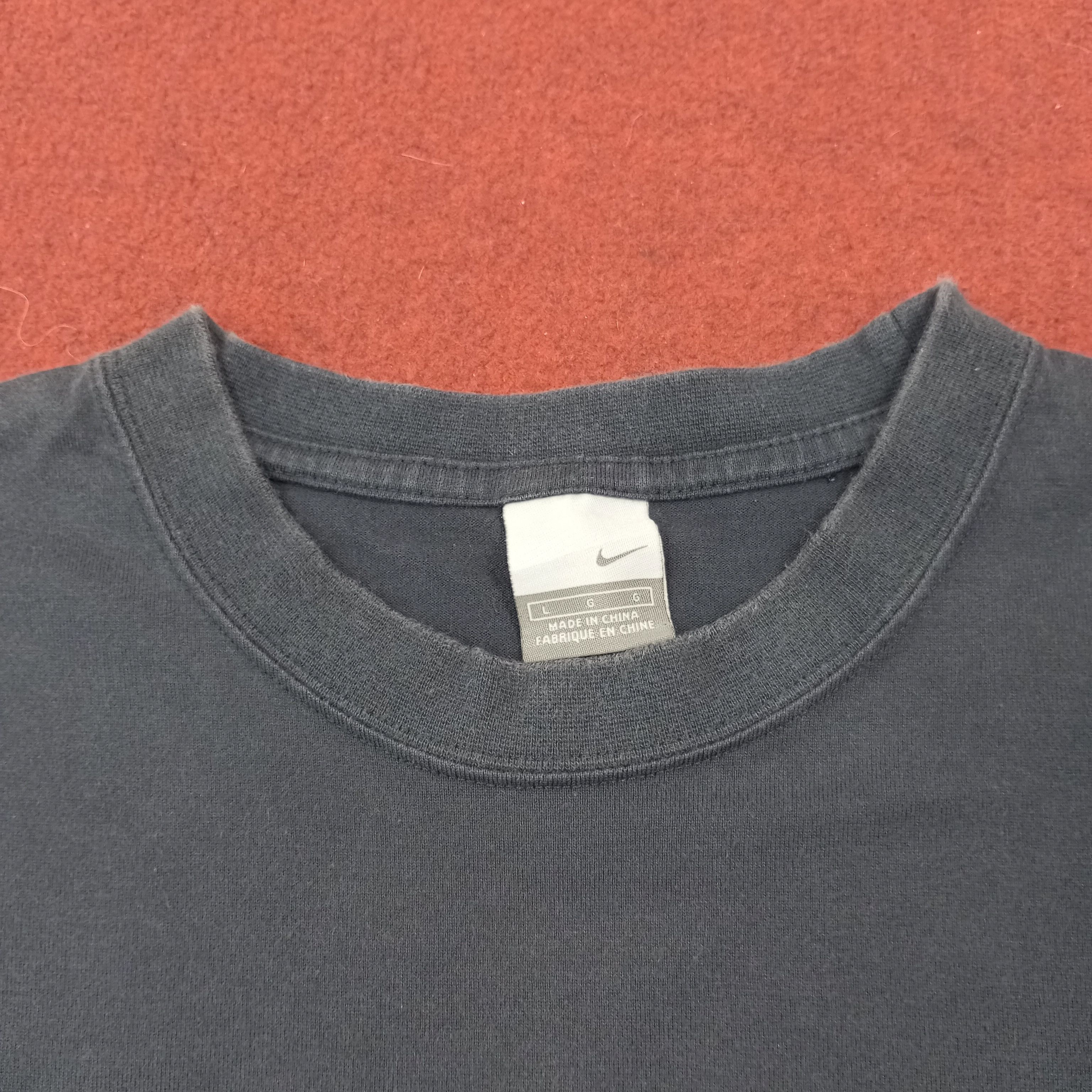 Nike × Vintage Nike Long Sleeve Tshirt Logo Swoosh Design Size US M / EU 48-50 / 2 - 4 Thumbnail