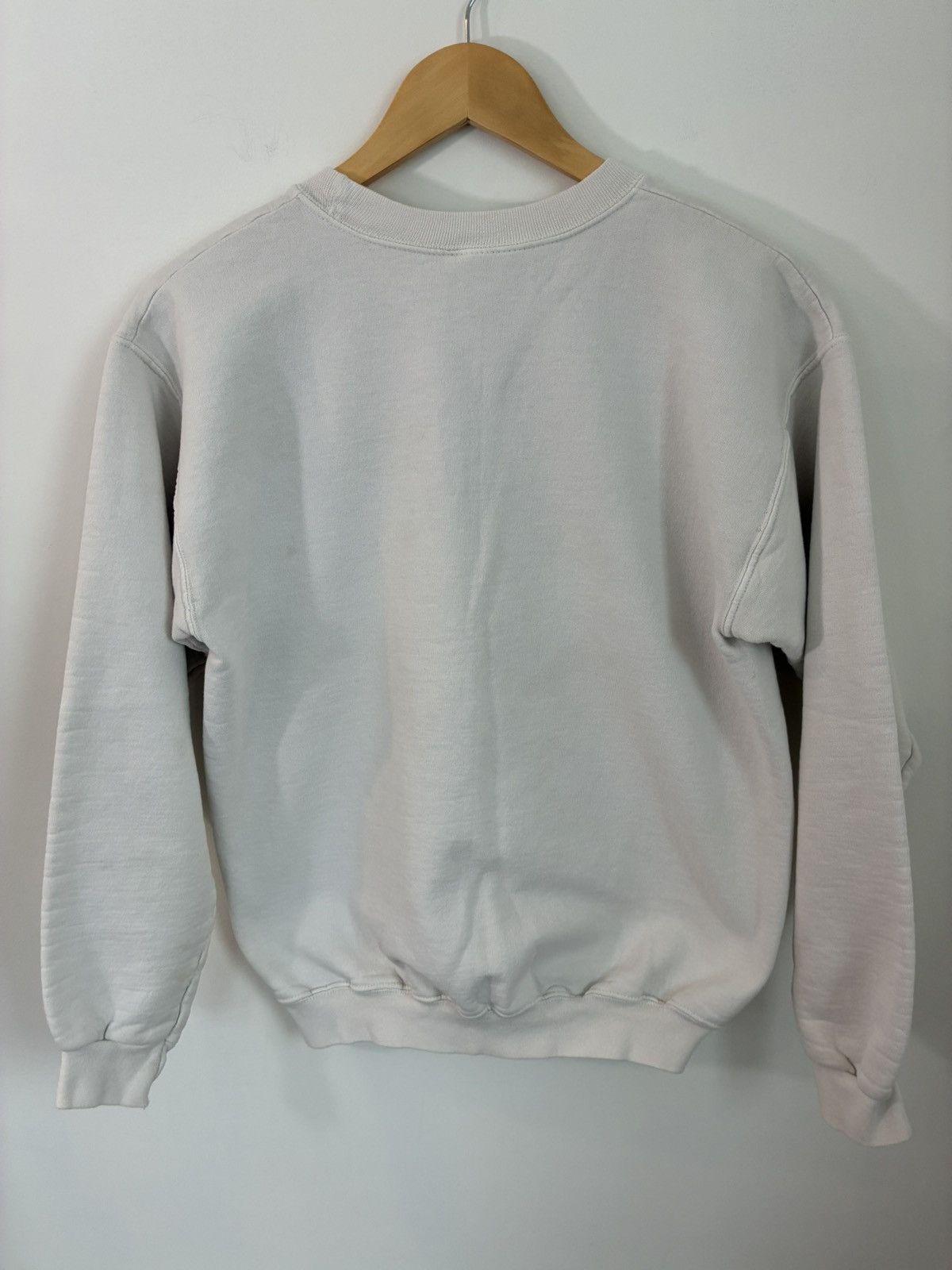 Vintage Vintage Blue Collar Distressed Crewneck Sweatshirt Size US L / EU 52-54 / 3 - 4 Thumbnail