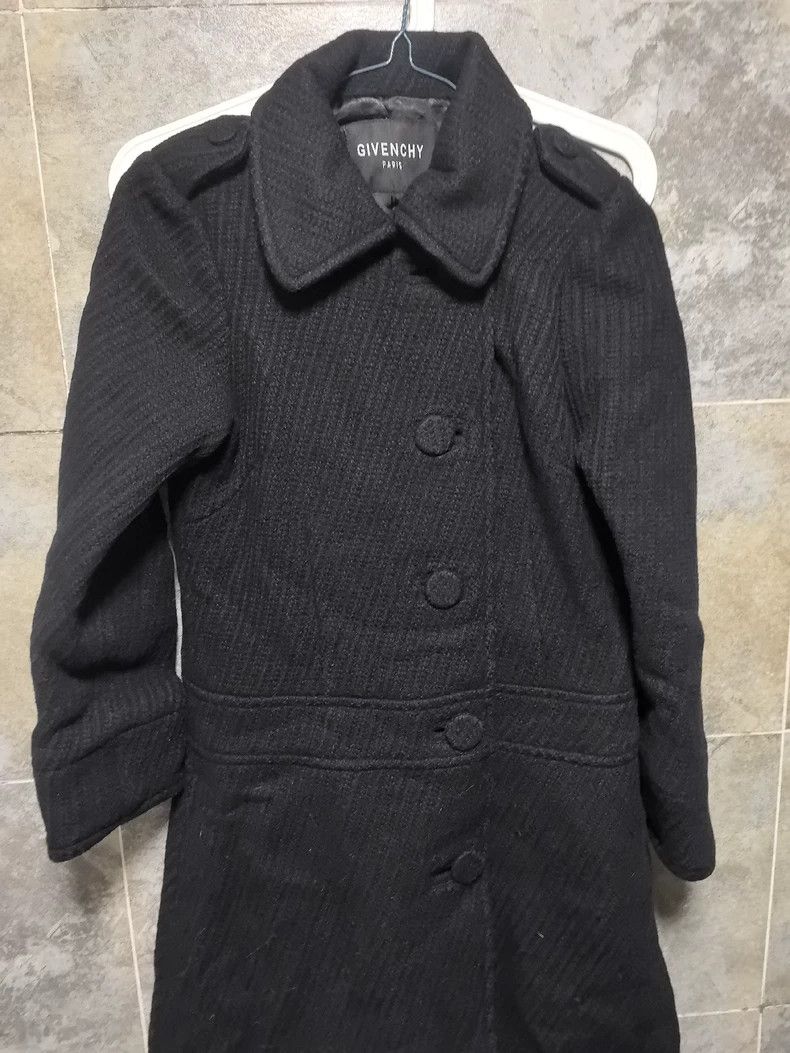 Givenchy Givenchy Sise36 Wool Coat, Size 36 Size US M / EU 48-50 / 2 - 2 Thumbnail