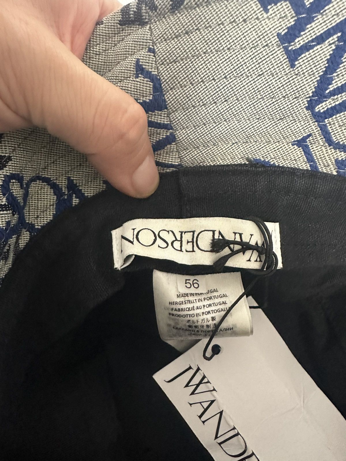 JW Anderson JW Anderson Asymmetrical Bucket Hat Size ONE SIZE - 6 Thumbnail
