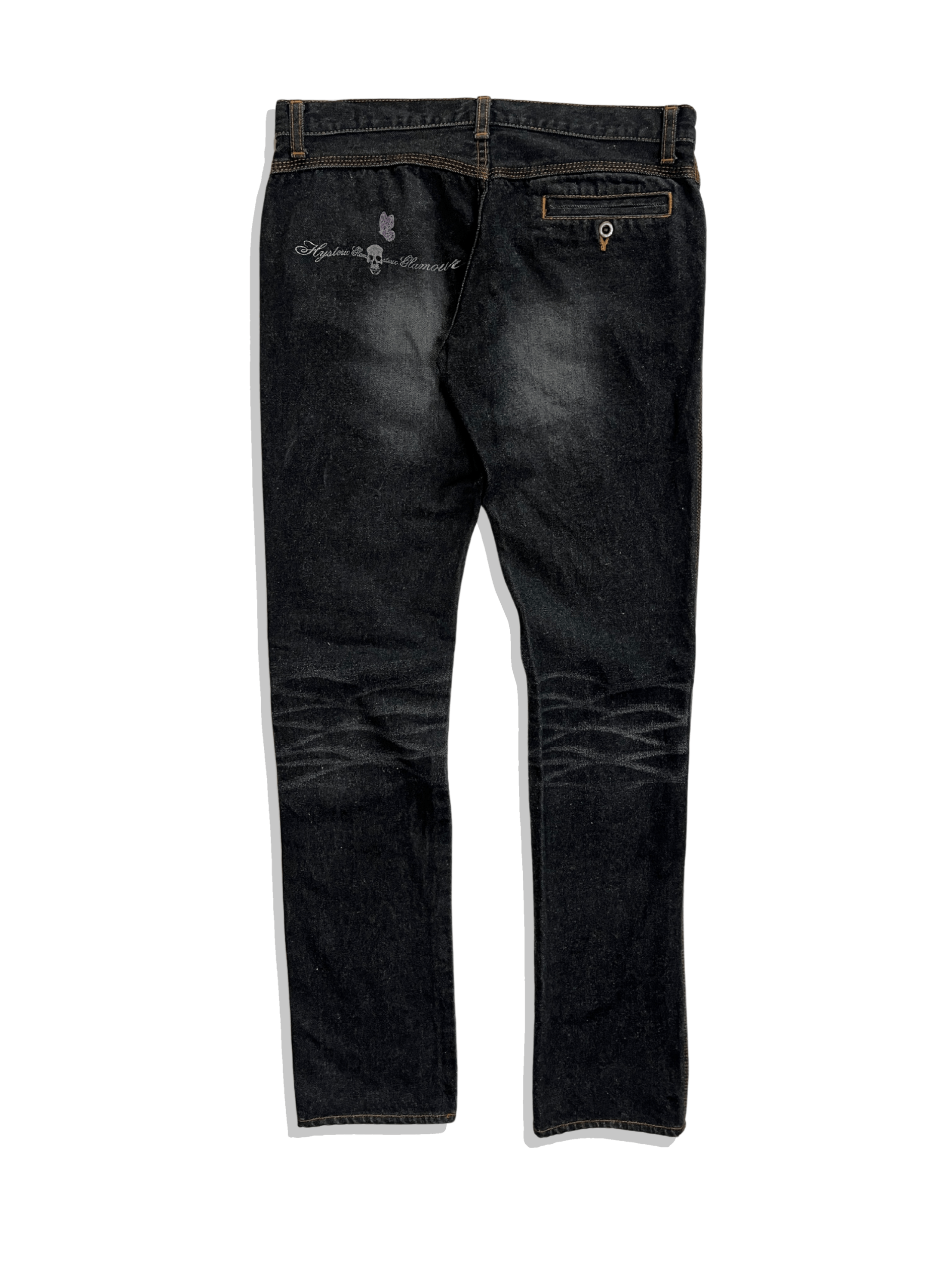 Hysteric Glamour × If Six Was Nine × Japanese Brand Hystery Glamour - Patchwork Skull Jeans Size 29" - 6 Thumbnail