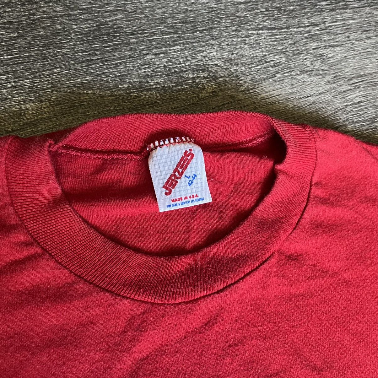 Vintage Vintage 1990s Wisconsin Badgers College Graphic Logo T Shirt Size US L / EU 52-54 / 3 - 5 Thumbnail