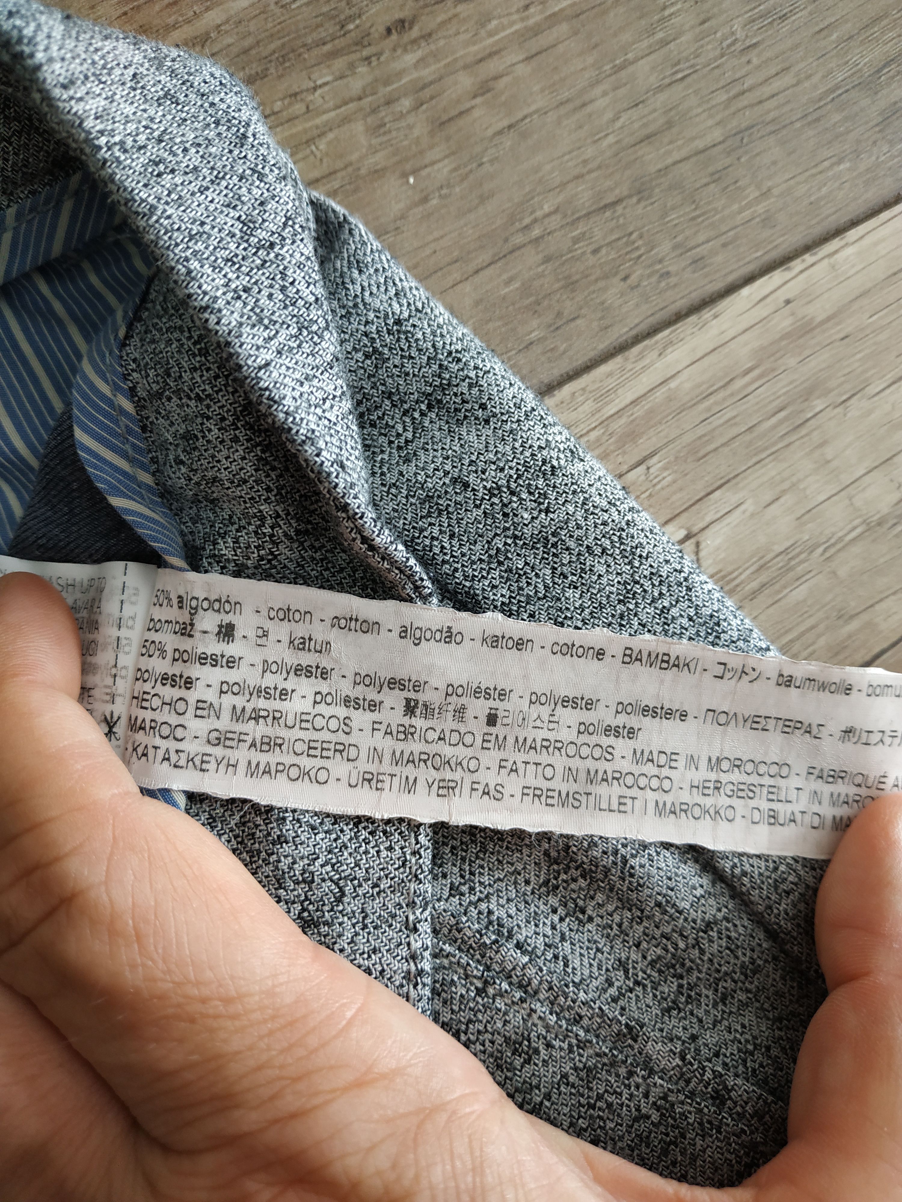 Zara ZARA Men's Slim Fit Chino/Sports Pants/Bottoms, s. 32 Size US 32 / EU 48 - 11 Thumbnail