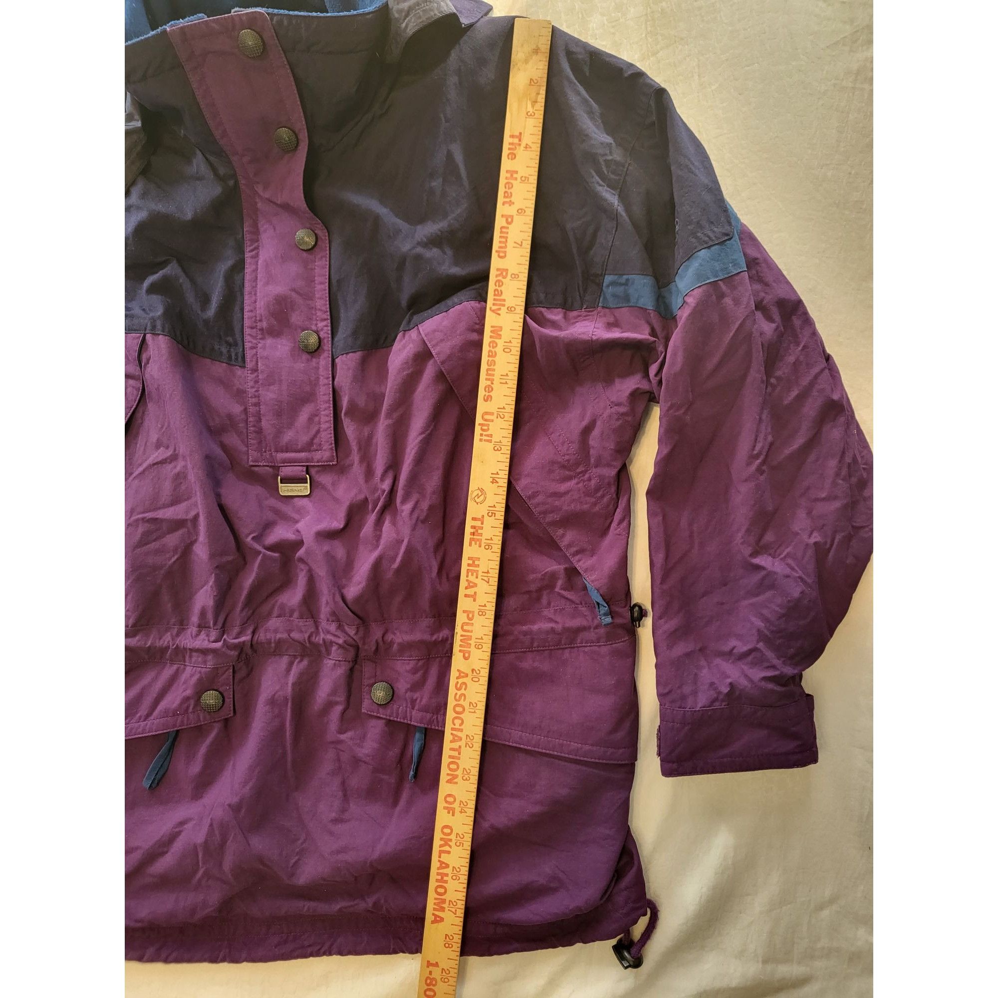 Other Vintage Head Exploration Parka Coat Women Sz M Mulberry Hood Size M / US 6-8 / IT 42-44 - 3 Thumbnail