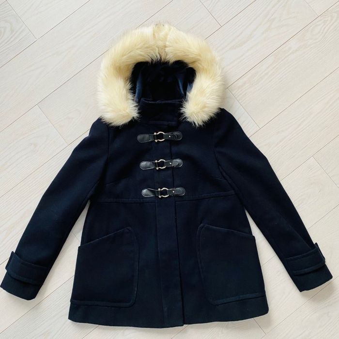 Topshop hooded outlet coat