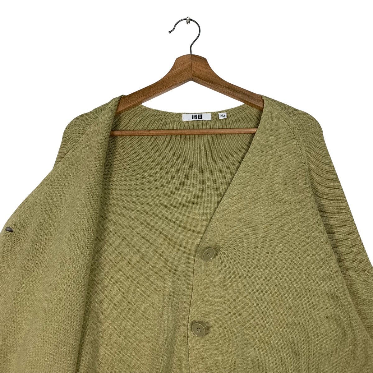 Uniqlo UNIQLO U Lemaire Green Cropped Cardigan #1187-C54 Size M / US 6-8 / IT 42-44 - 10 Thumbnail