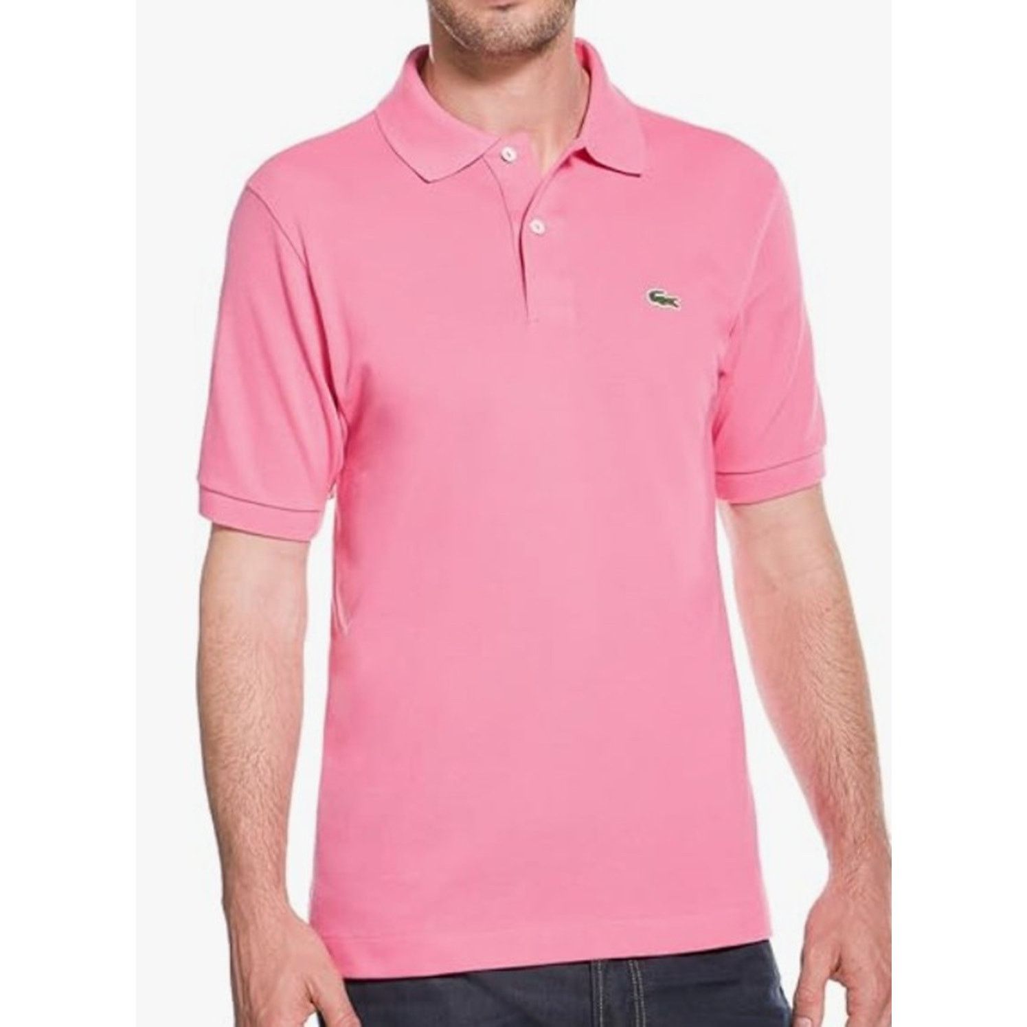 Lacoste Lacoste Mens Short Classic Chine L.1212 Polo Friandise L Size US L / EU 52-54 / 3 - 1 Thumbnail