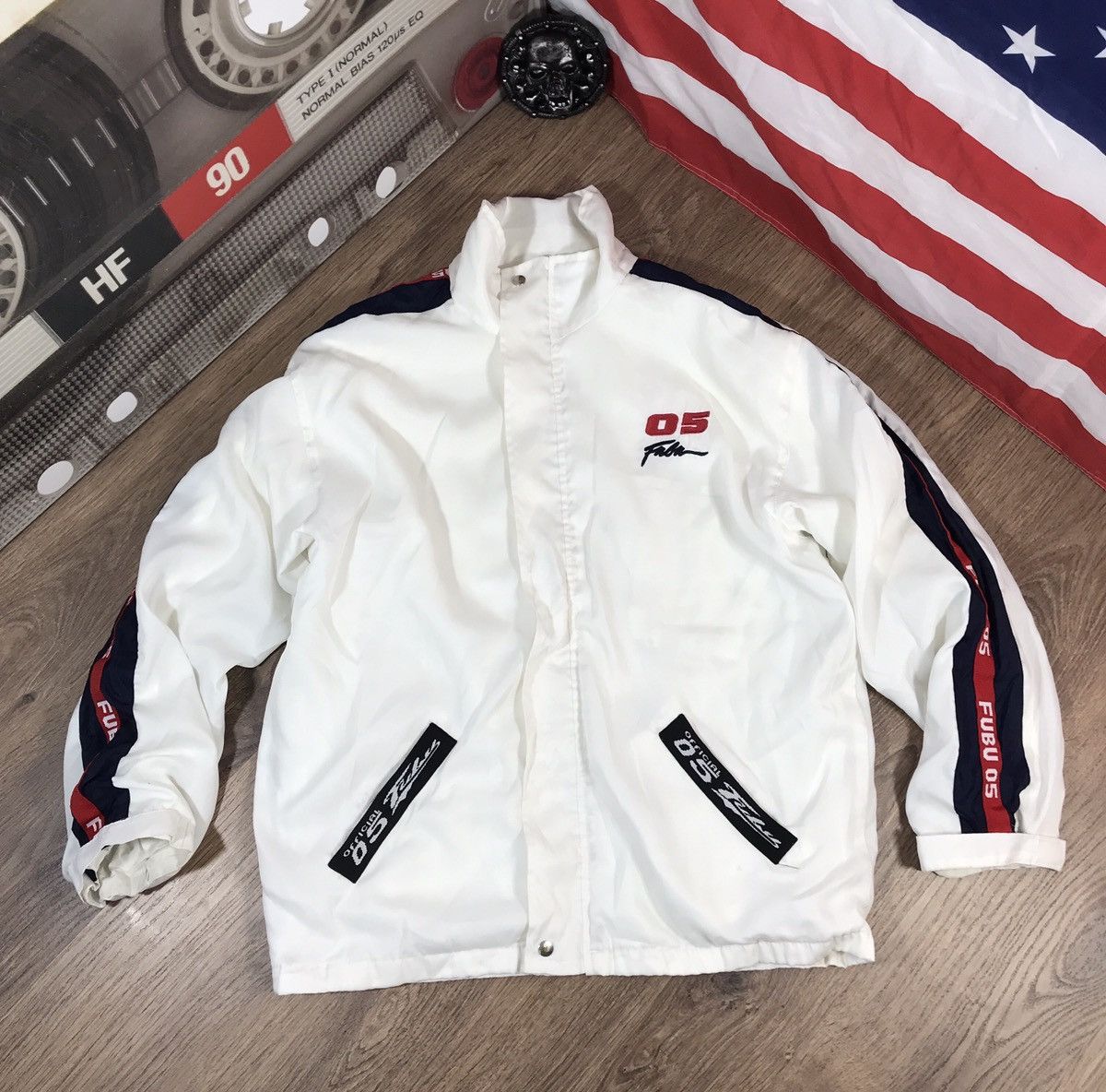 Fubu Fubu 05 Vintage Track Jacket 90s Very Rare Size US XL / EU 56 / 4 - 1 Thumbnail