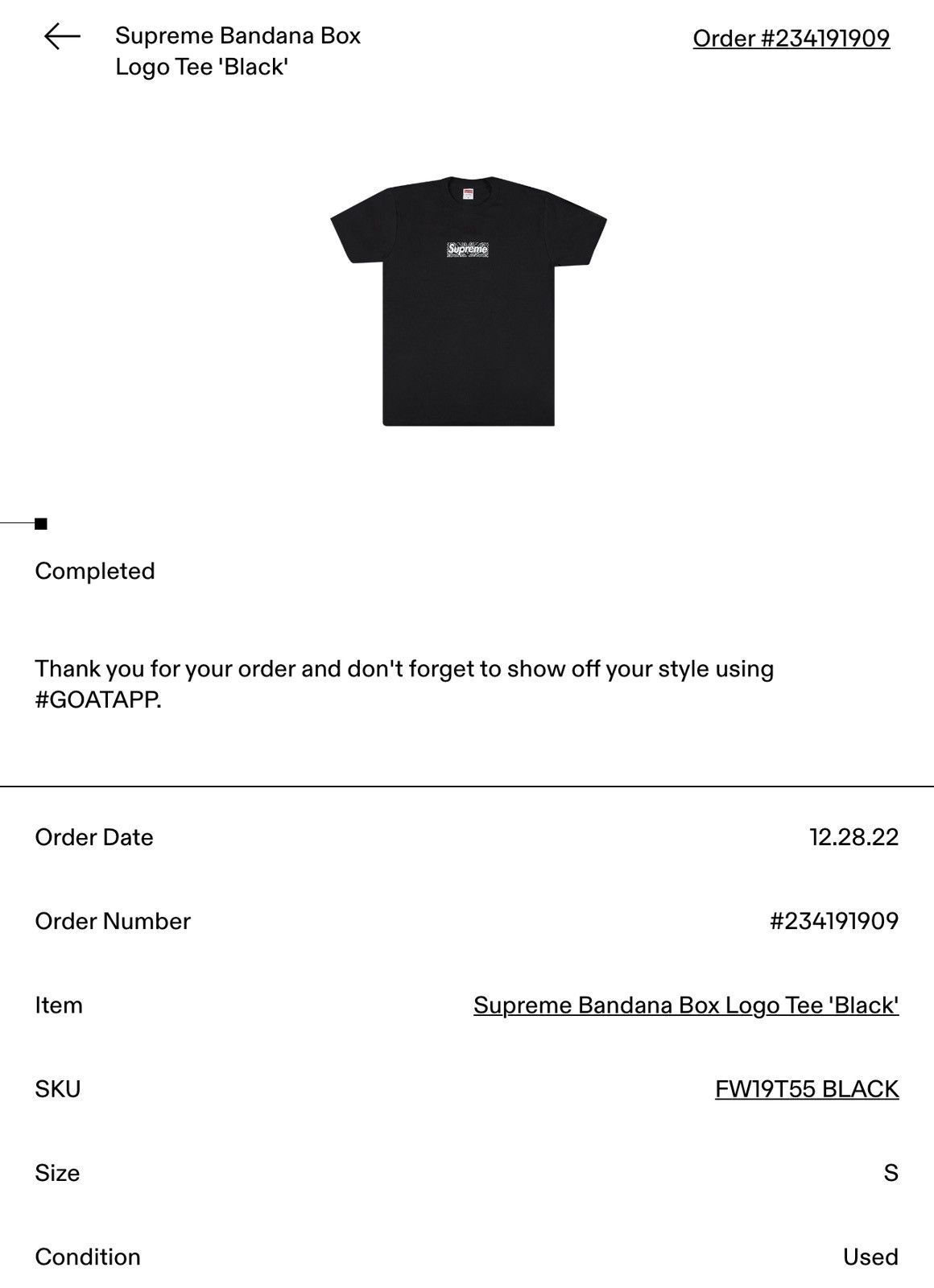 Supreme Supreme Black Bandana Box Logo T-Shirt Size US S / EU 44-46 / 1 - 6 Thumbnail