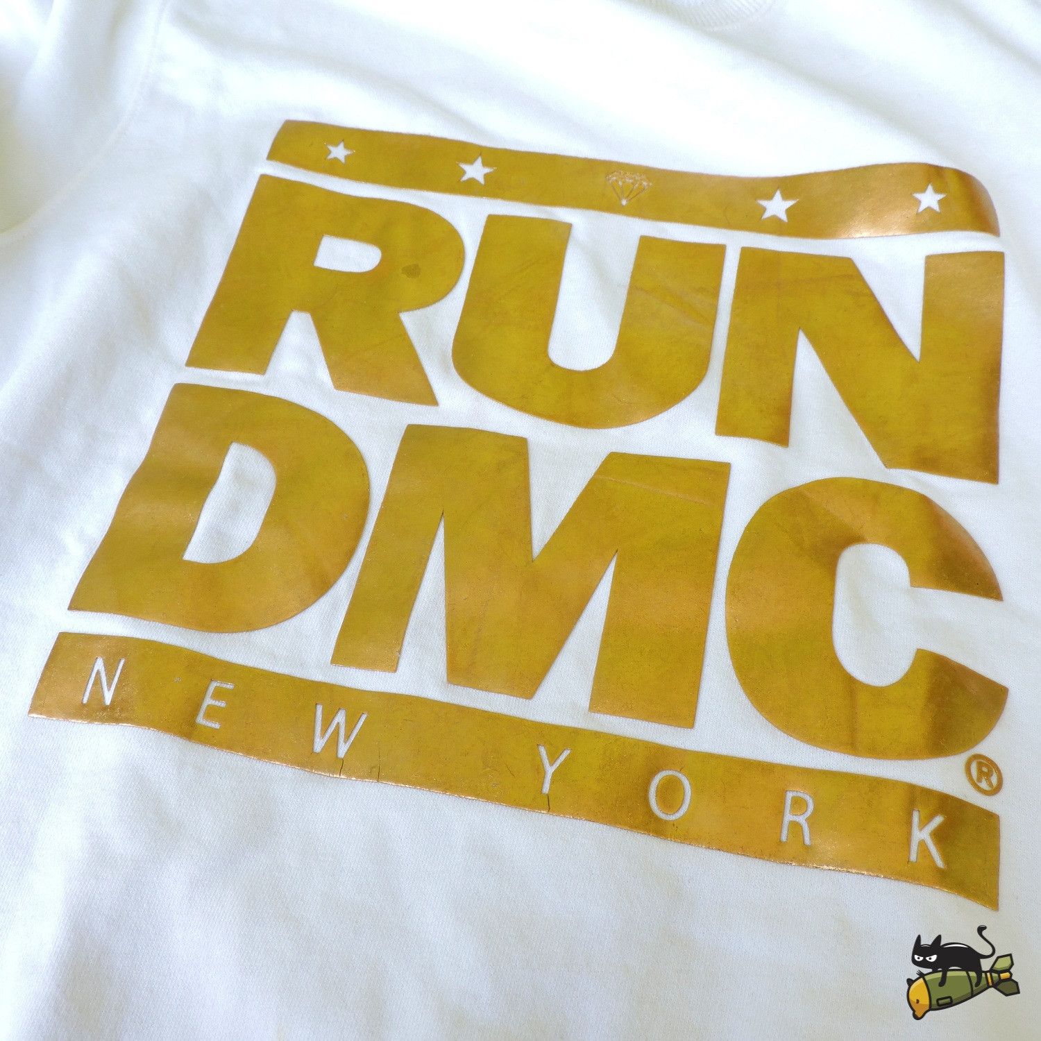 RUN DMC RUN DMC GOLD LOGO SWEATSHIRT Size US M / EU 48-50 / 2 - 6 Thumbnail