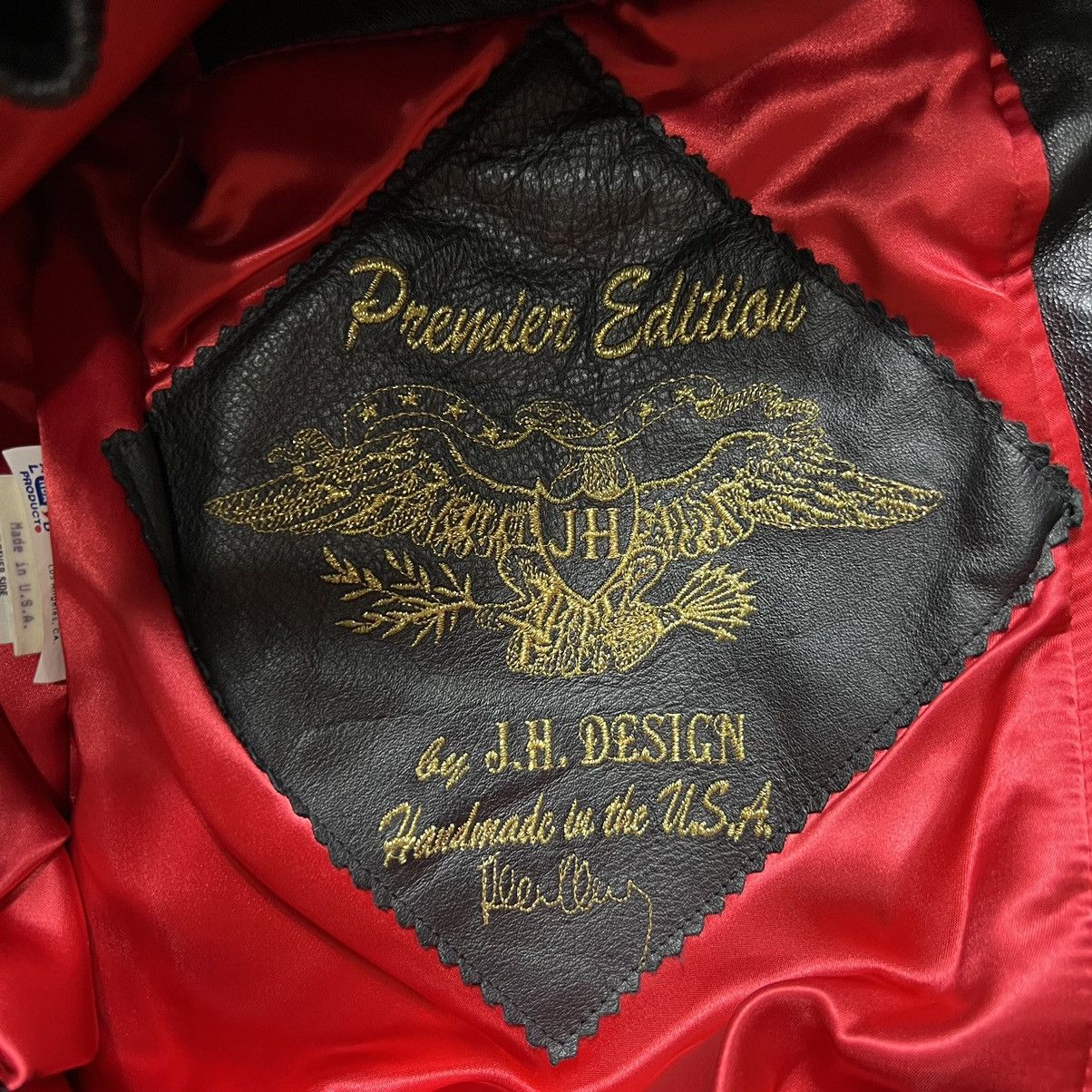 Jeff Hamilton × NBA Jeff Hamilton NBA Bulls 5 Time Champions Leather Jacket Size US M / EU 48-50 / 2 - 5 Thumbnail
