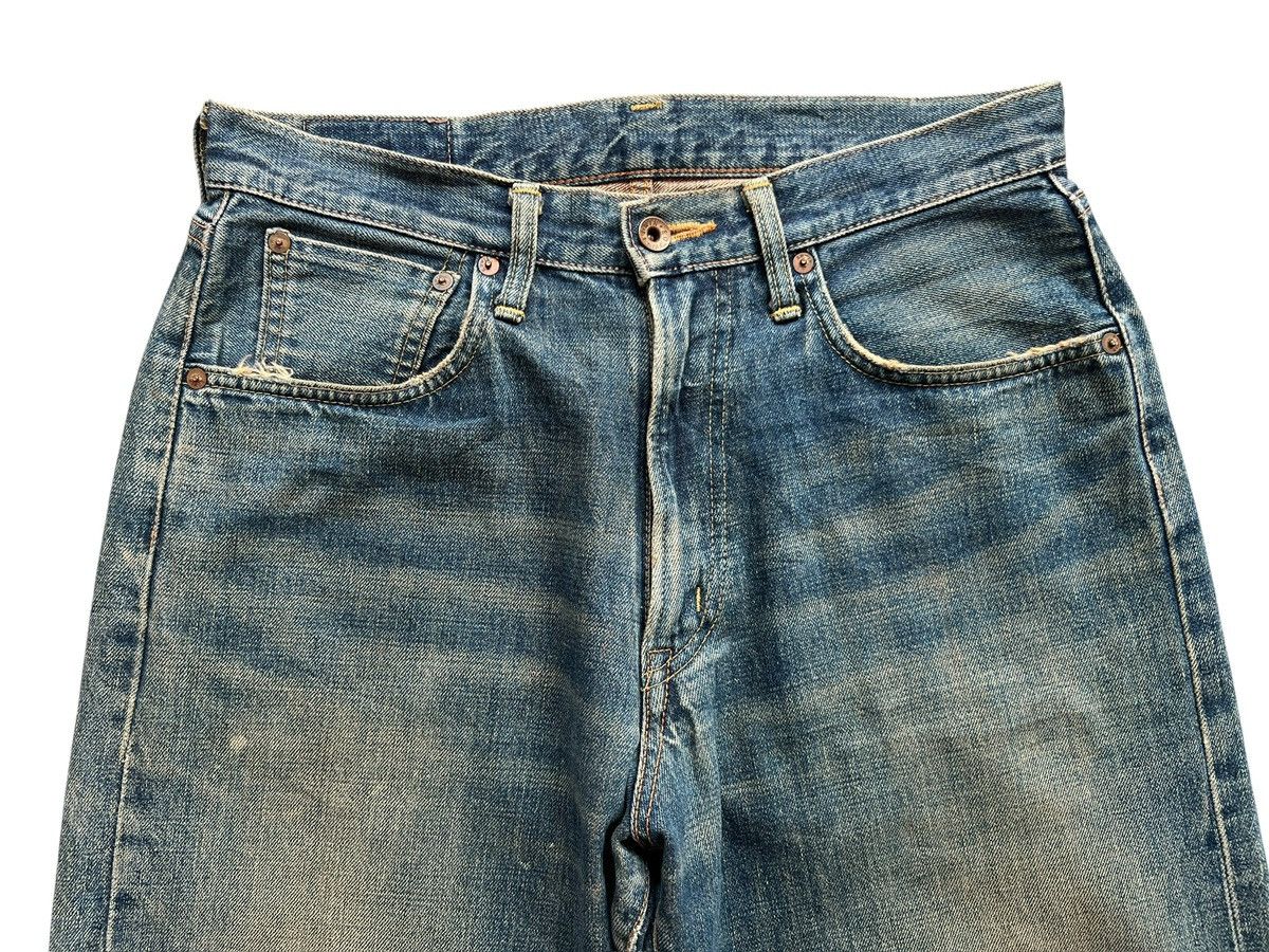 Edwin Vintage Edwin 505 Selvedge MudwashWide Denim Jeans 31x31 Size US 31 - 8 Thumbnail