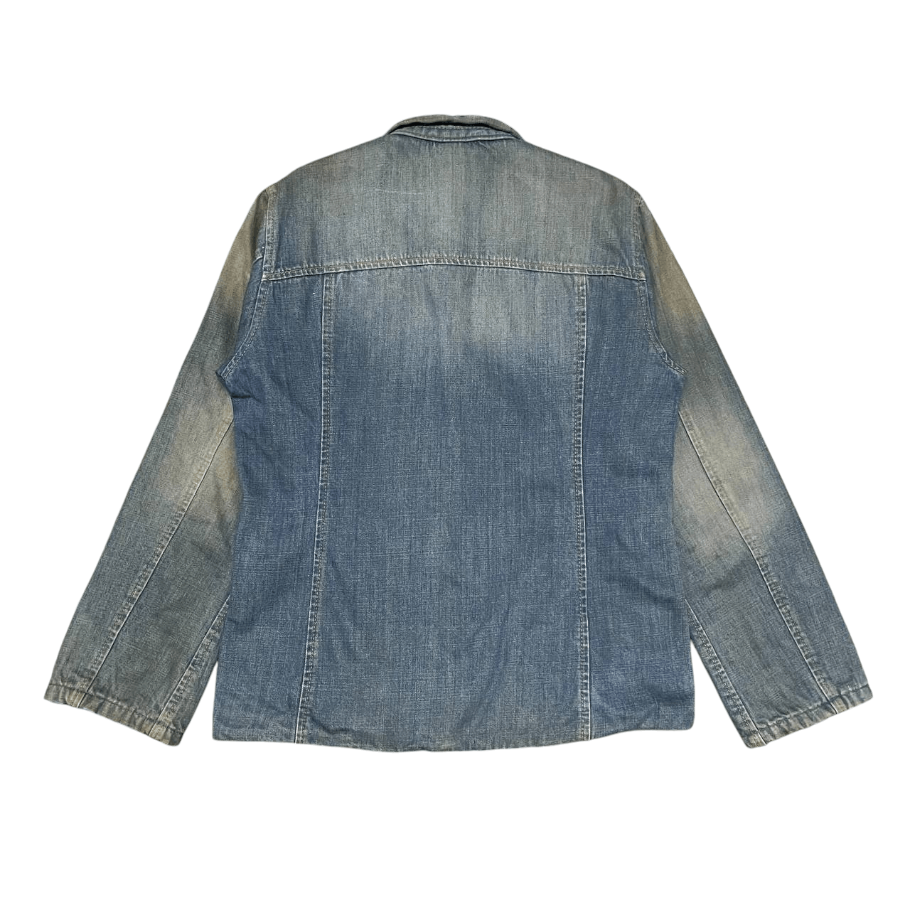 Blue Blue Japan Vintage Blue Blue Japan Shearling Denim Jacket Size US S / EU 44-46 / 1 - 14 Thumbnail