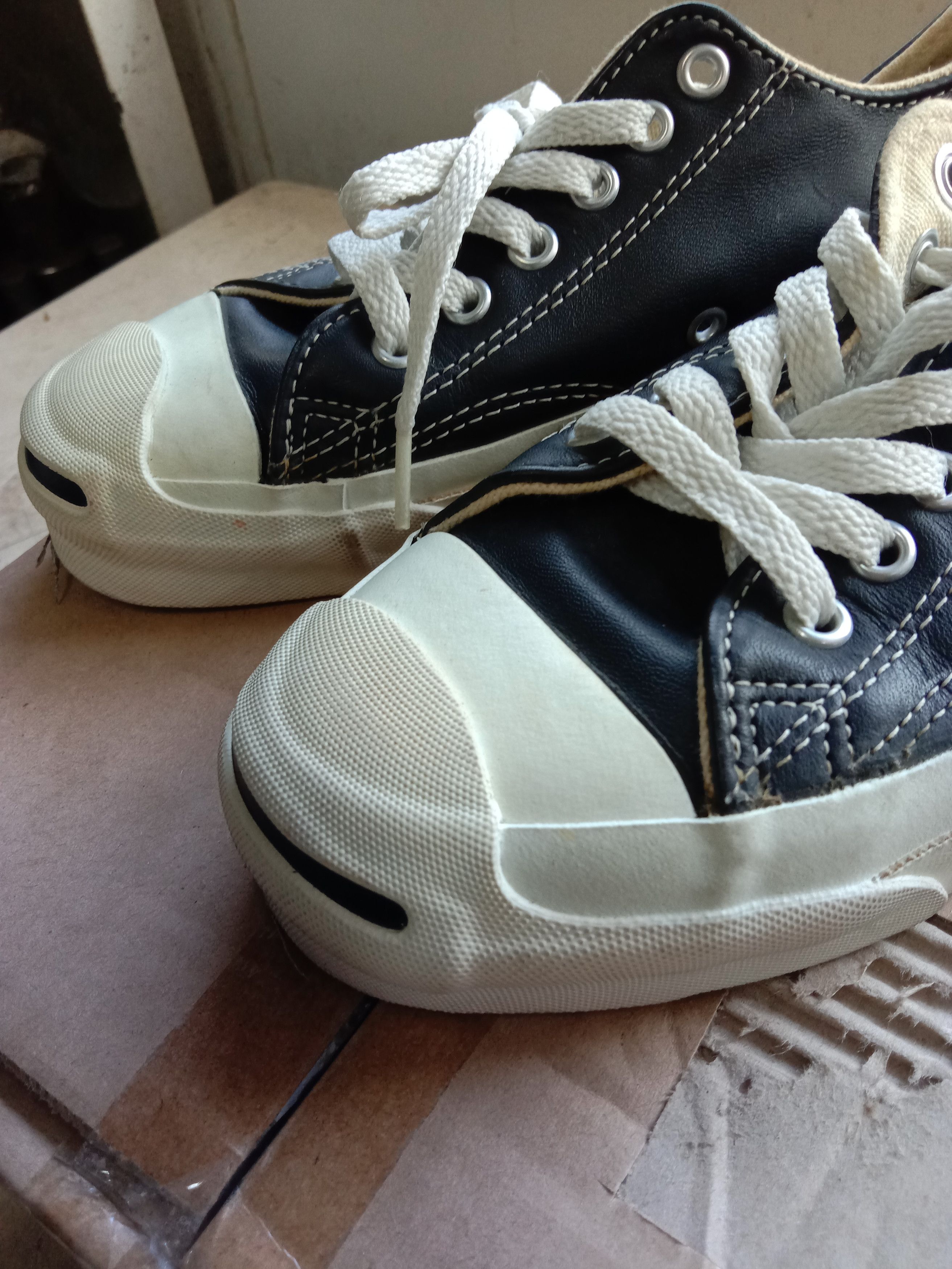Converse Converse Jack purcell leather kids Size US 5 / EU 37 - 3 Thumbnail
