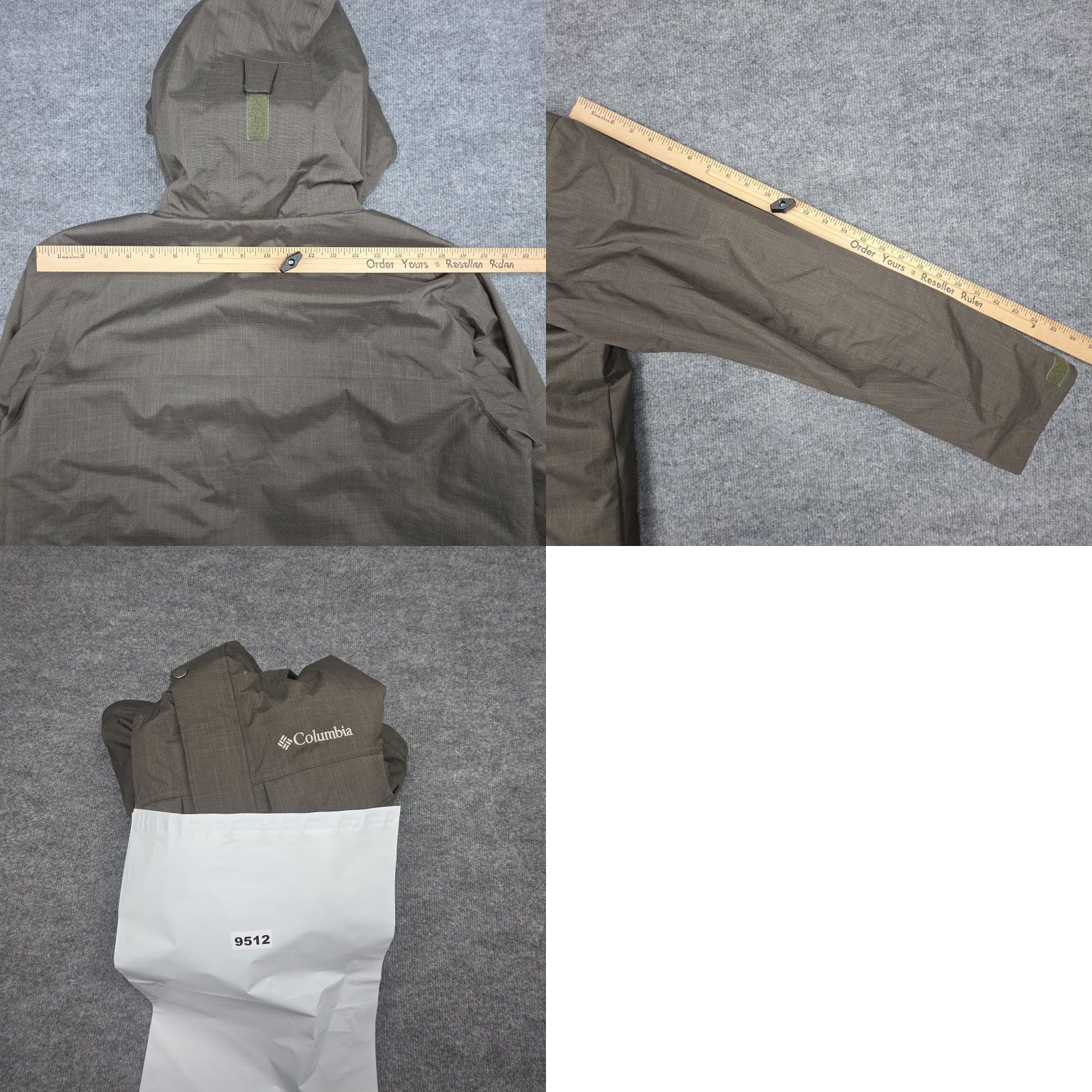 Rains Columbia Thermal Coil Jacket Mens Medium Beige Rain Coat Zip Lined Warm Hiking Winter Autumn Casual Travel Regular Fit Men Size US M / EU 48-50 / 2 - 10 Thumbnail