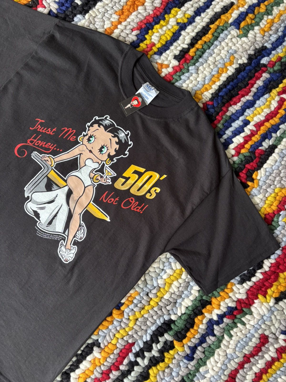 Cartoon Network Vintage Betty Boop Deadstock Tee Shirt Size US L / EU 52-54 / 3 - 2 Thumbnail