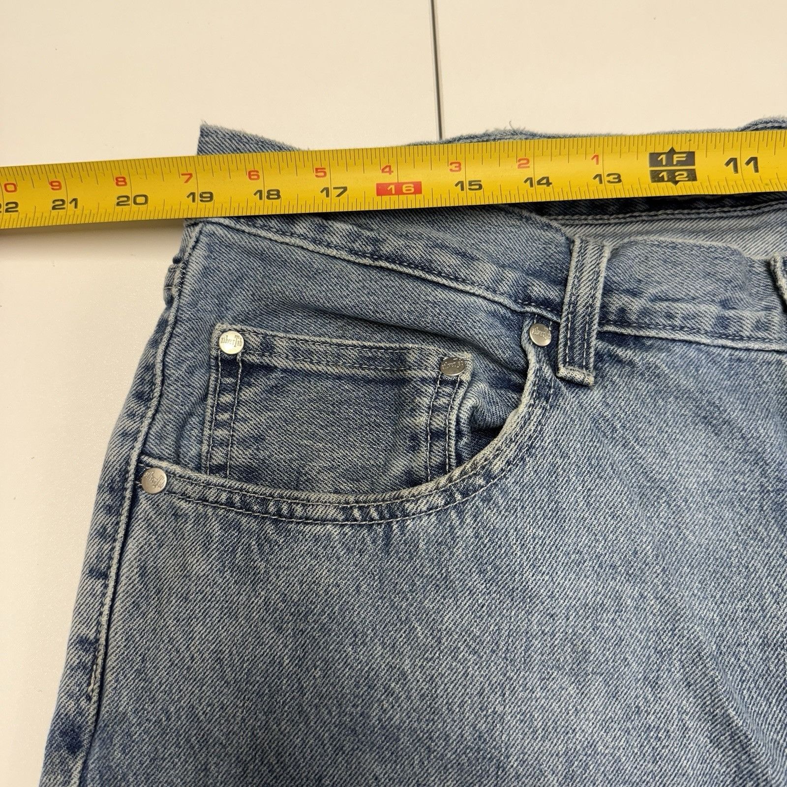 Levi's Vintage Levis Silvertabs Loose Fit Jeans Mens 38x32 Baggy Size US 38 / EU 54 - 14 Thumbnail